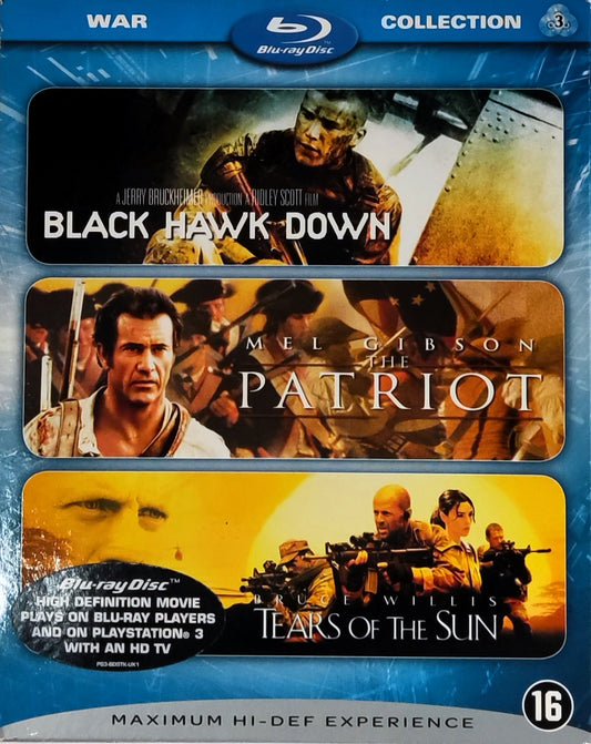 War Collection Black Hawk Down/The Patriot/Tears of The Sun