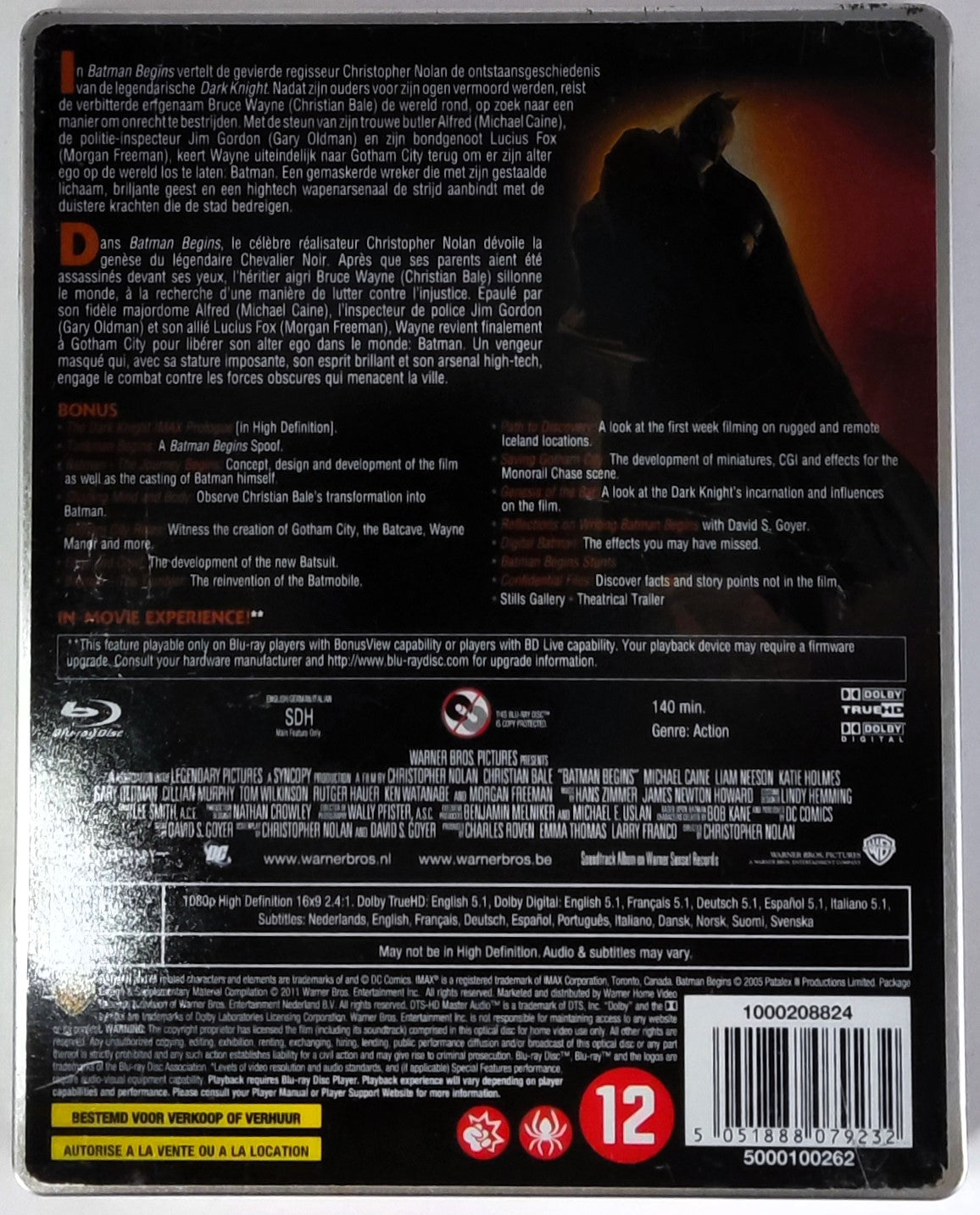 Batman Begins Limited Edition (Steelbook)