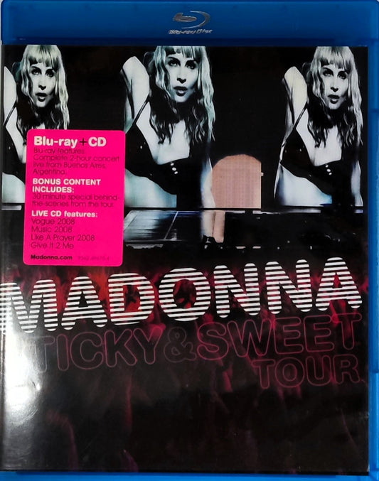 Madonna Sticky Sweet Tour Blu-Ray + CD
