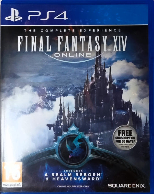PS4 Final Fantasy XIV en ligne
