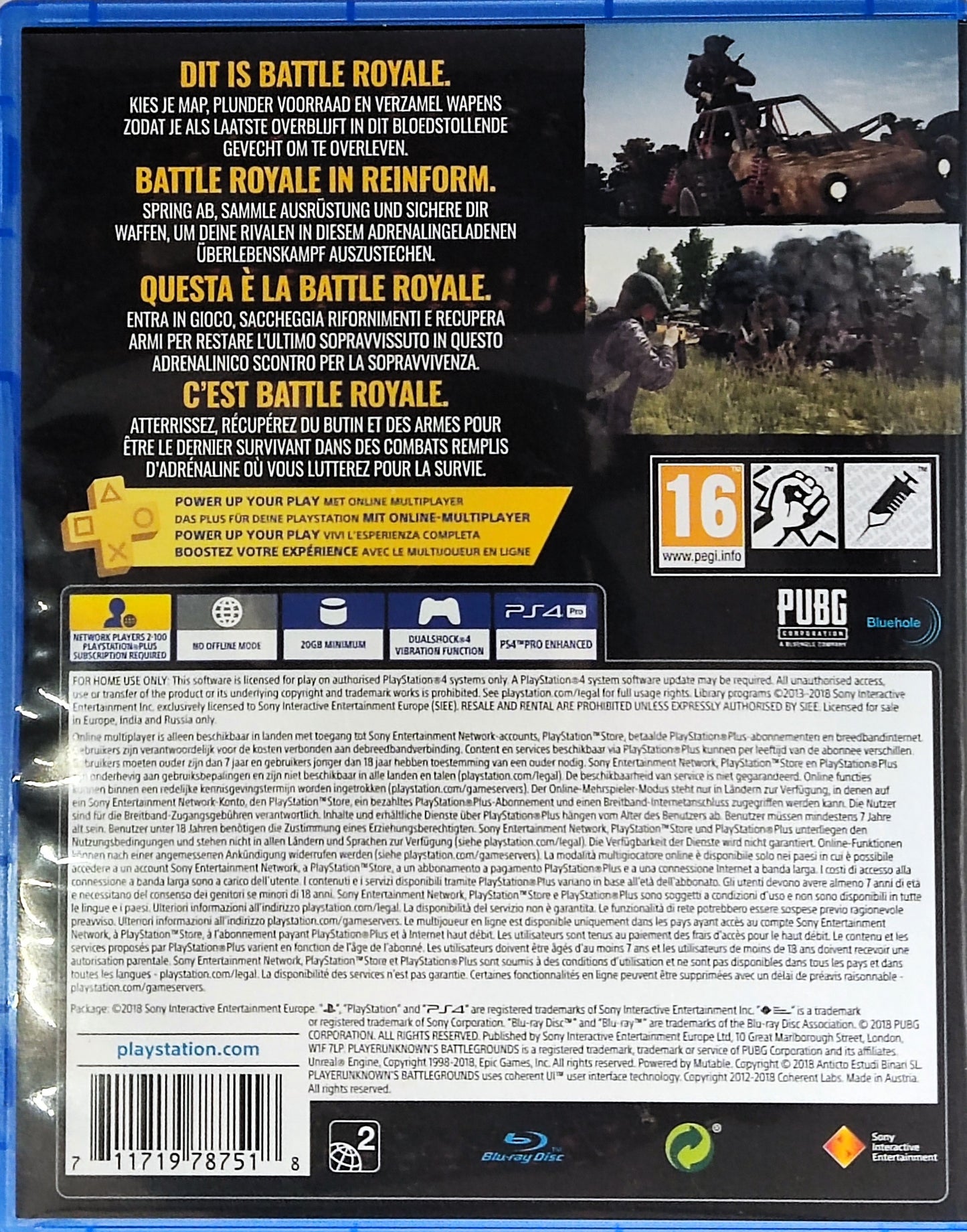 PS4 PlayerUnknown's Battlegrounds
