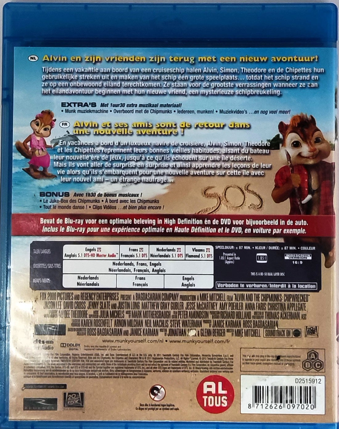 Alvin et les Chipmunks 3