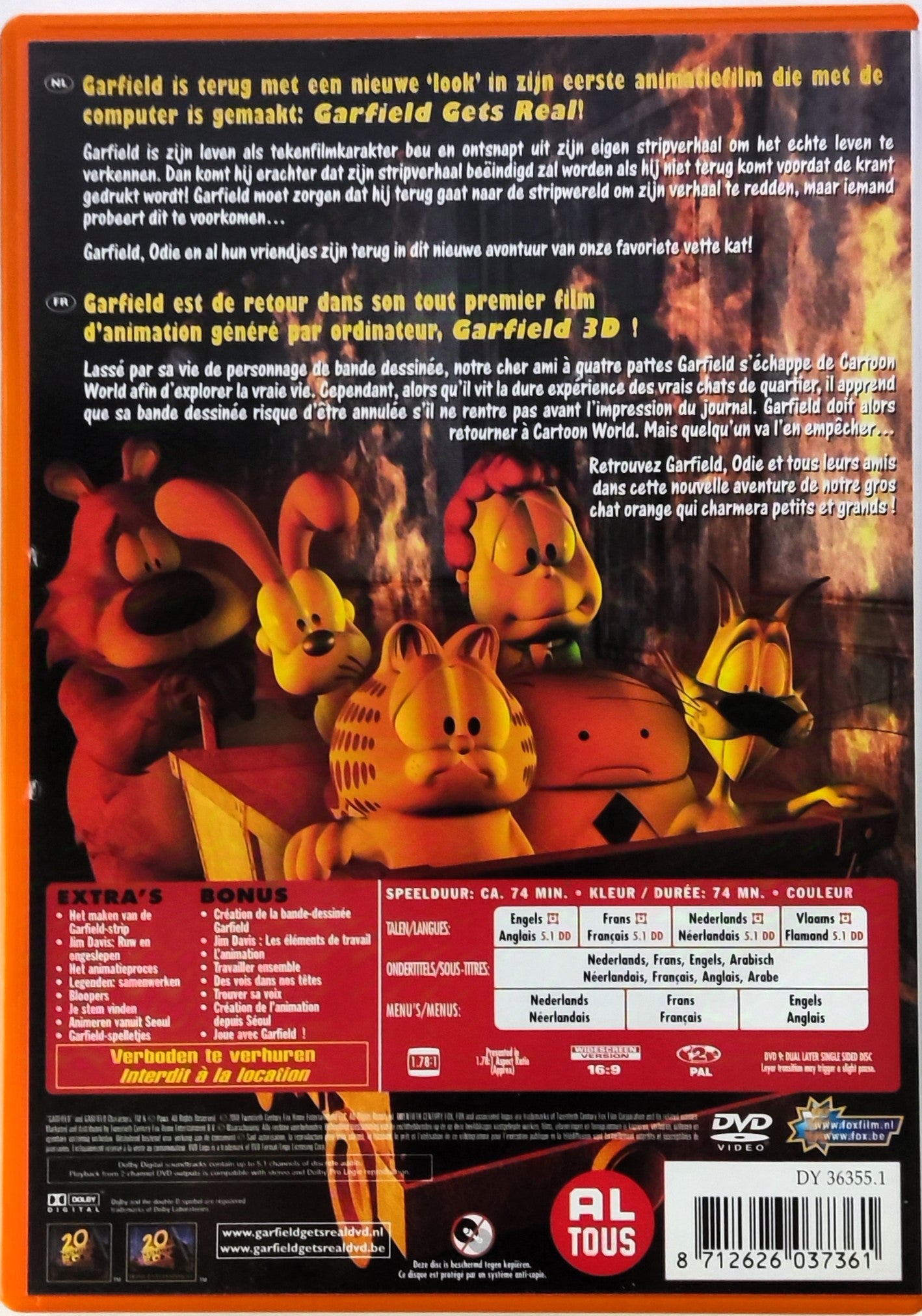 Garfield 3D Get's Real