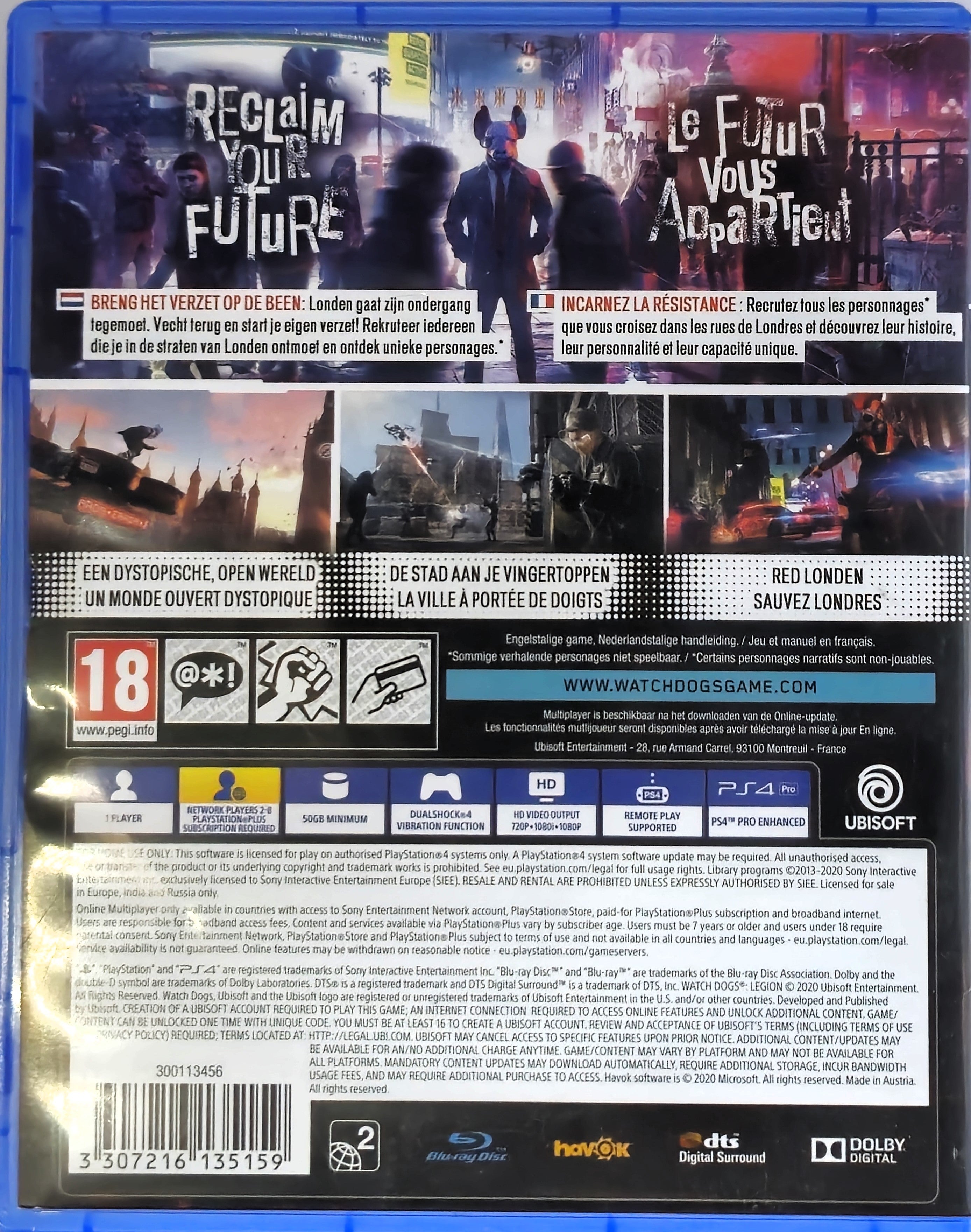 PS4 Watch Dogs Legion