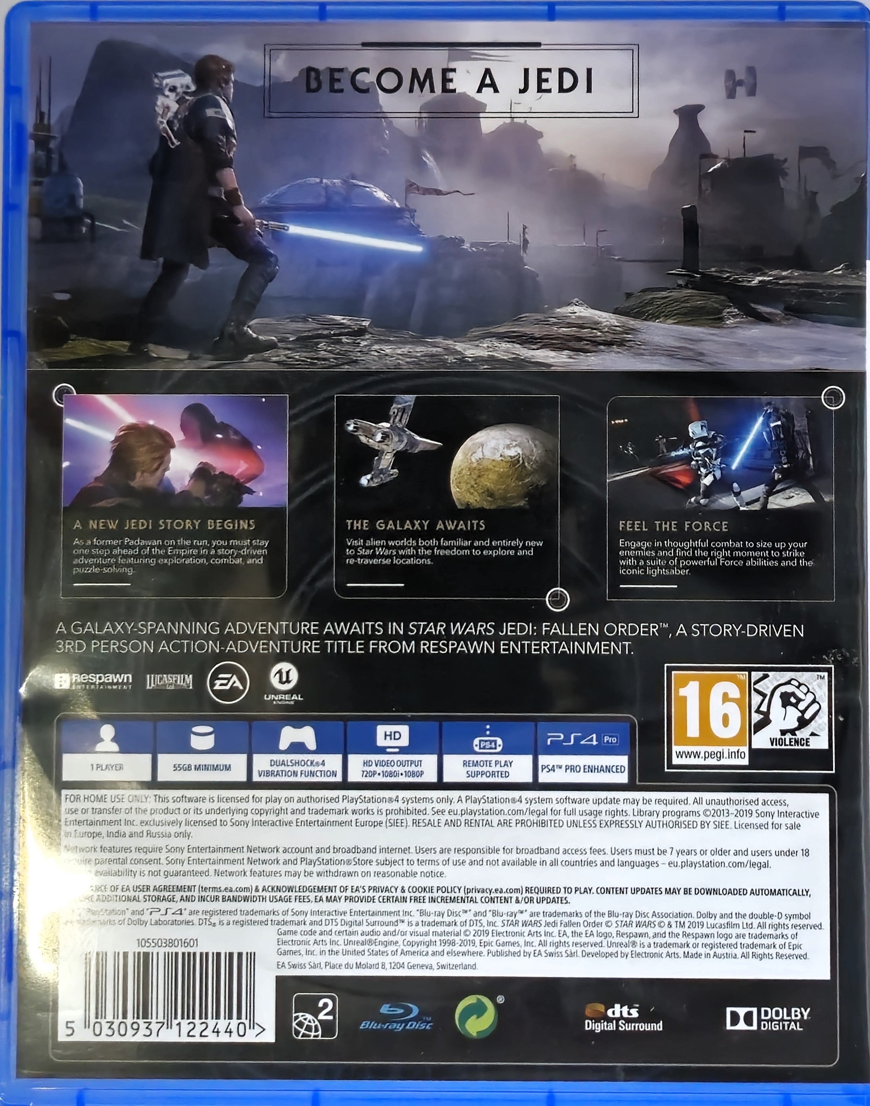 PS4 Star Wars Jedi Fallen Order