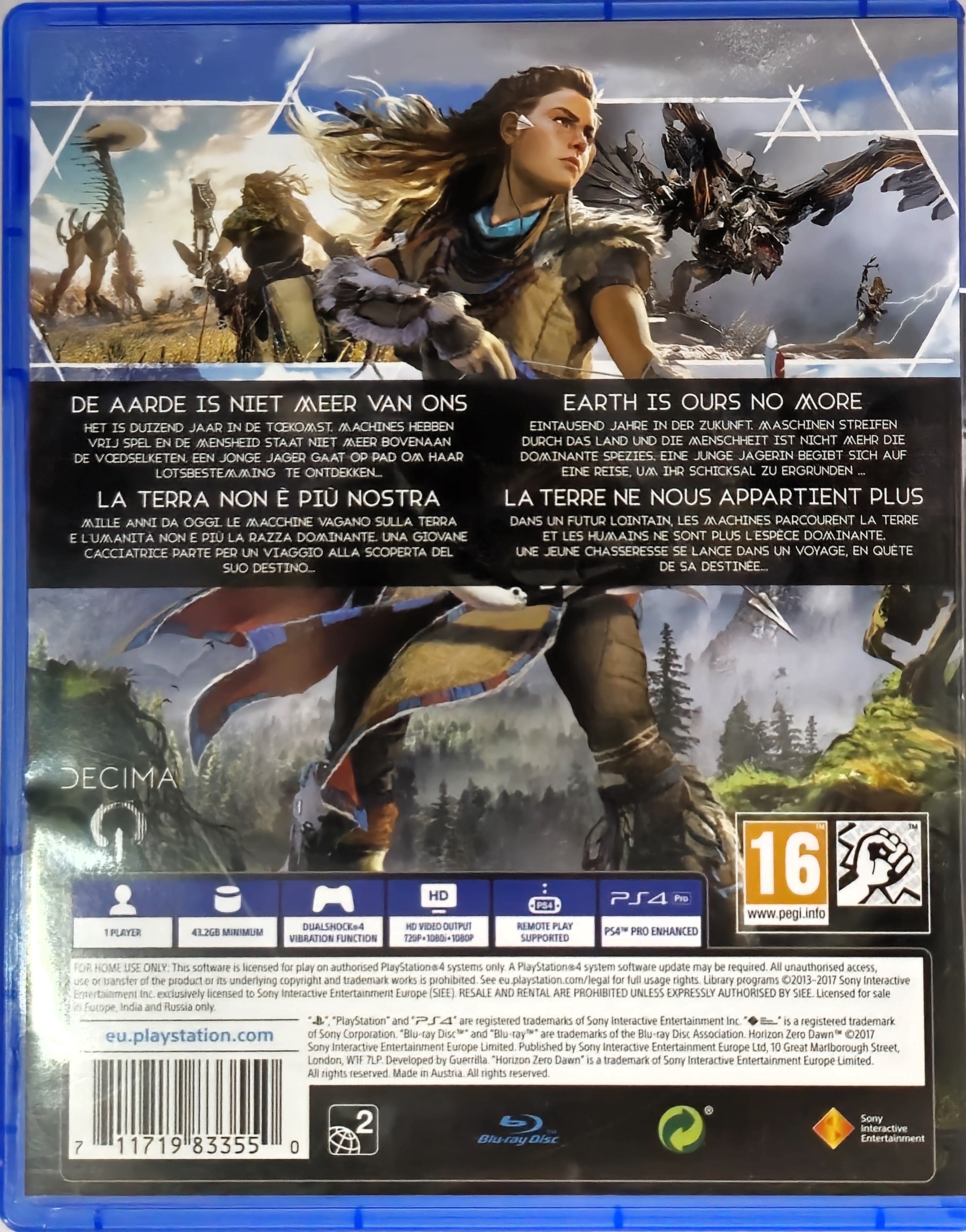 PS4 Horizon Zero Dawn