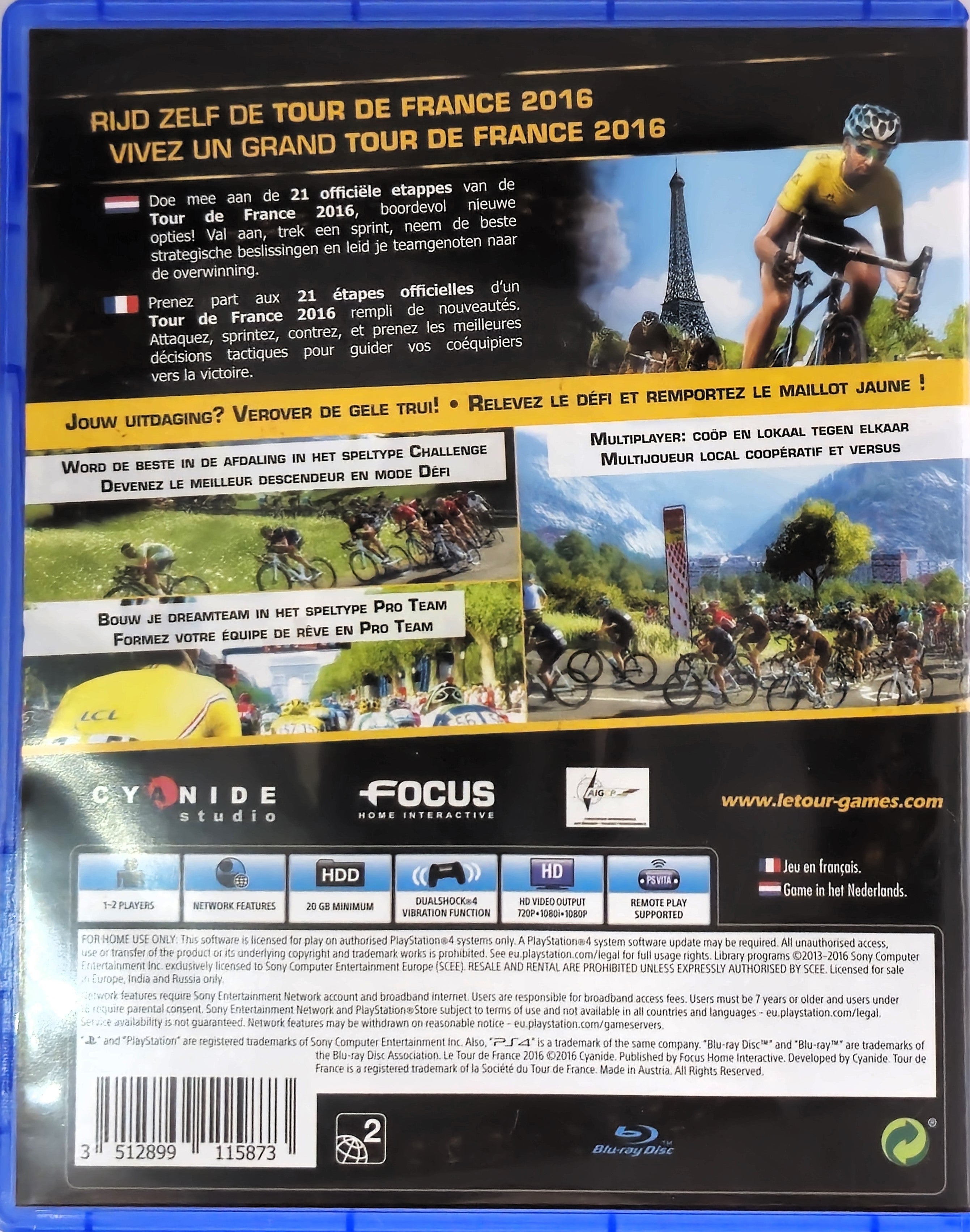 PS4 Tour de France Season 2016