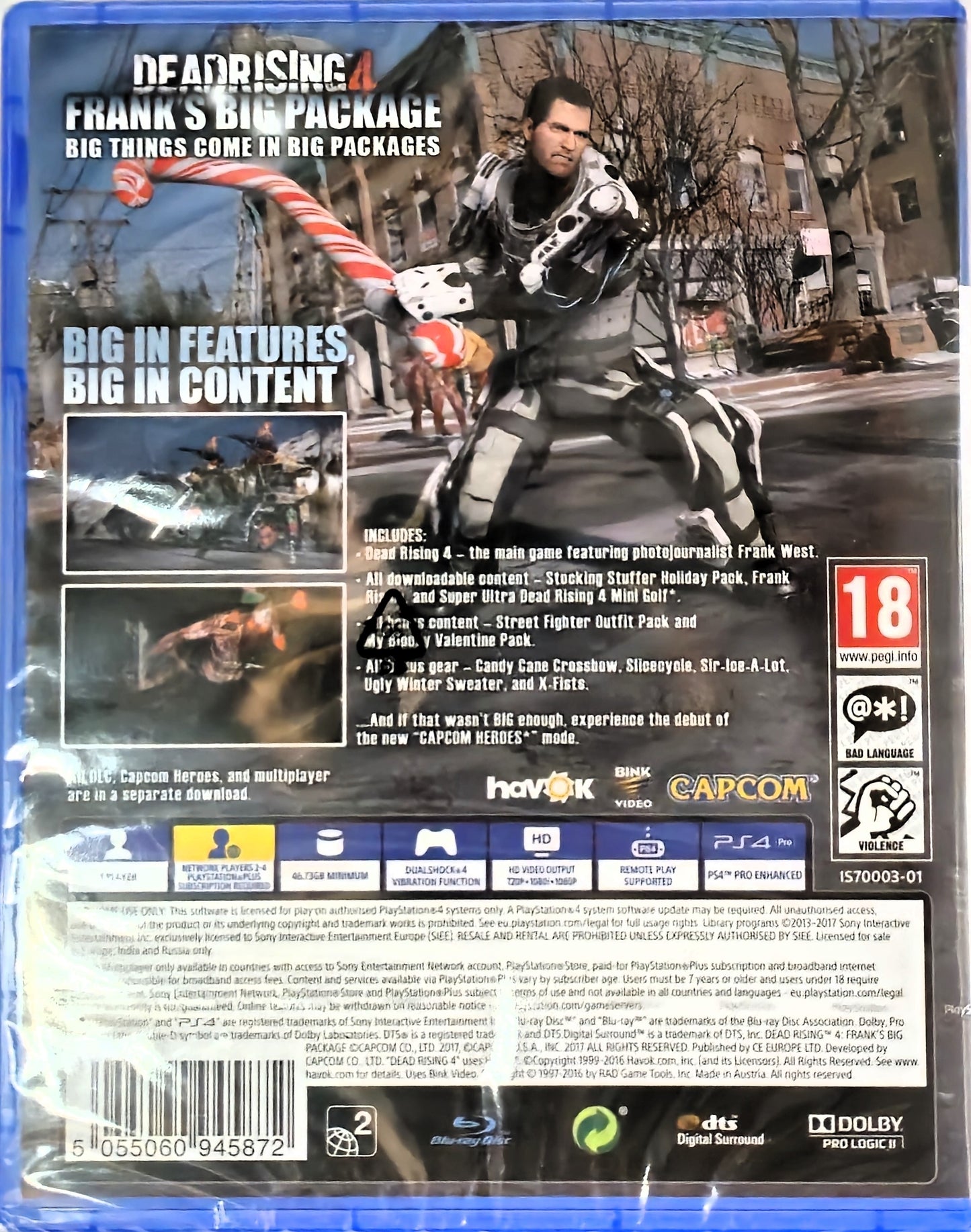 PS4 Dead Rising Frank´s Big Package (NIEUW)