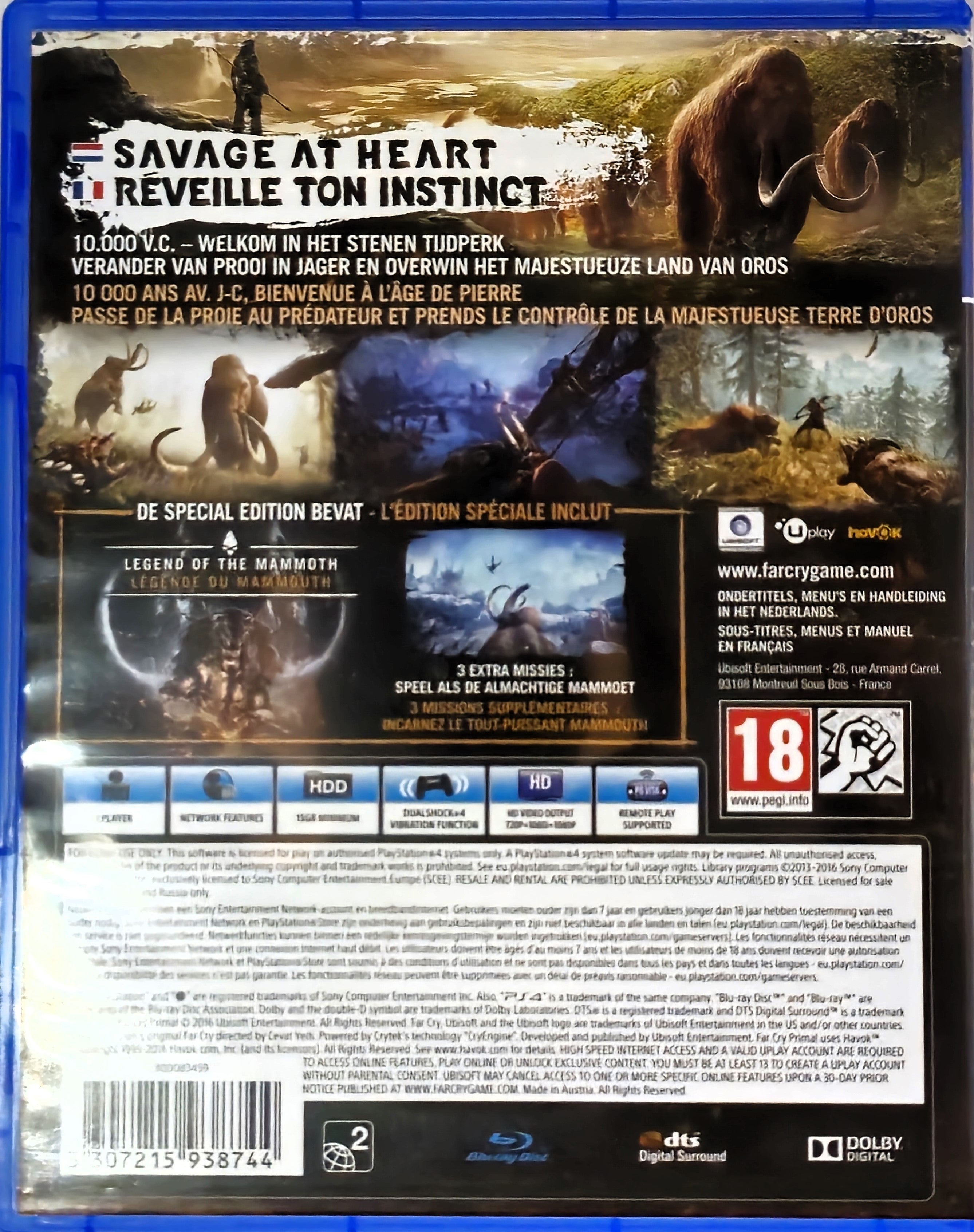 PS4 Far Cry Primal Special Edition