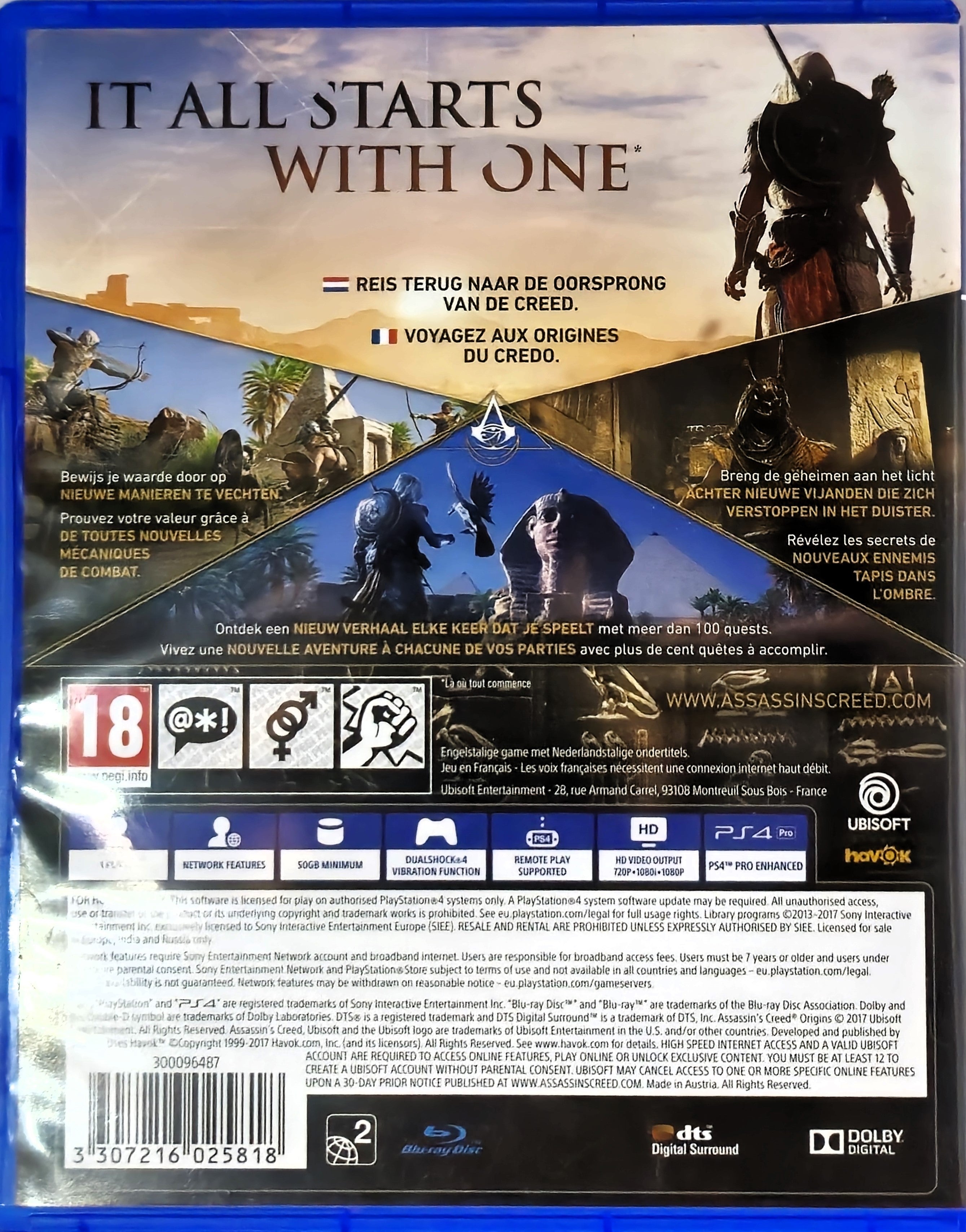 PS4 Assassin´s Creed Origins