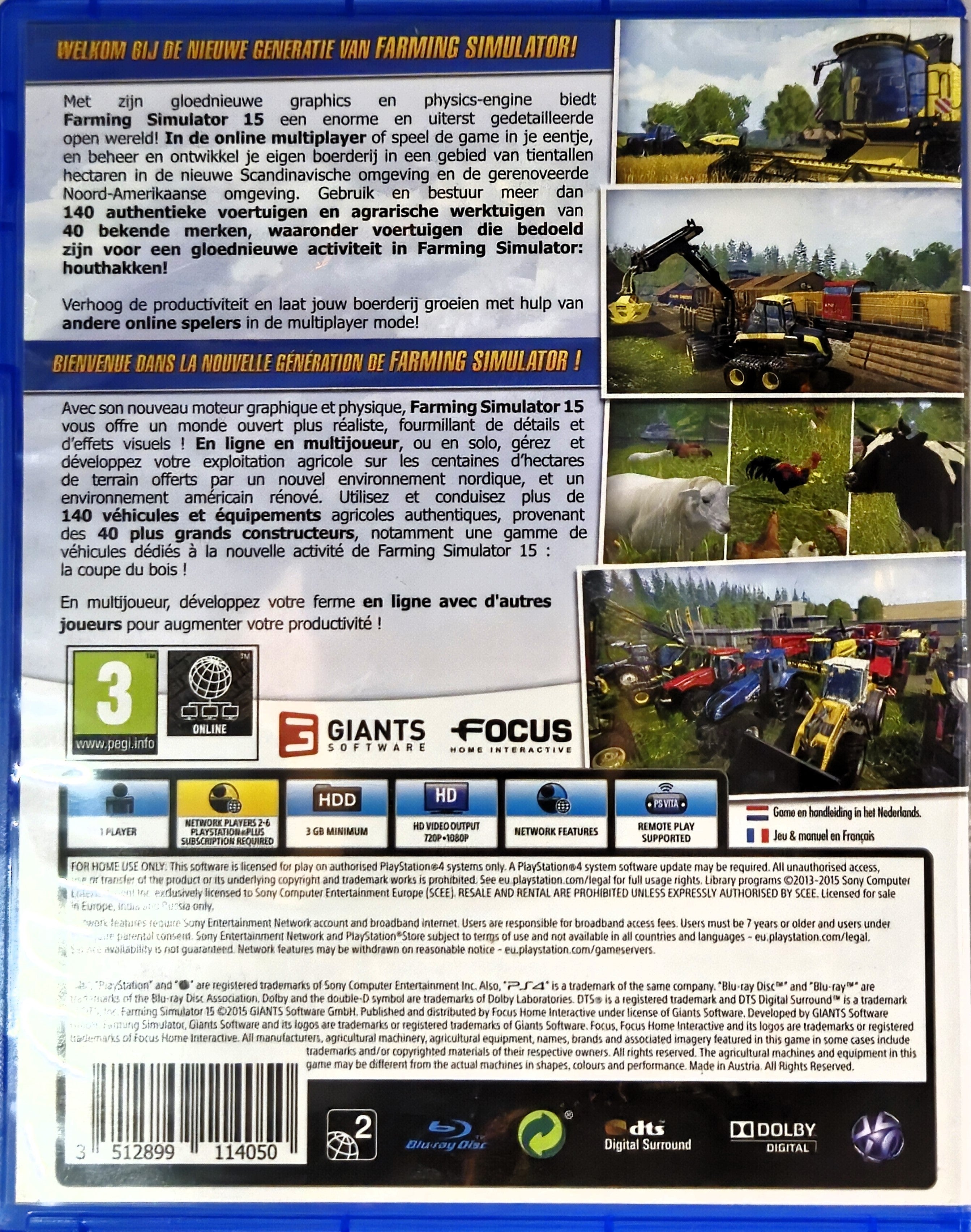 PS4 Farming  Simulator 15