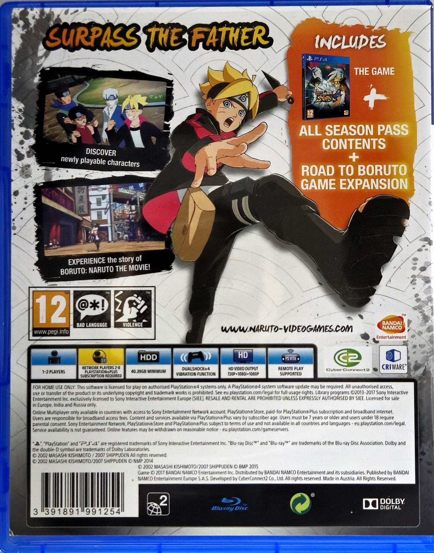 PS4 Naruto Shippuden Ultimate Ninja Storm 4