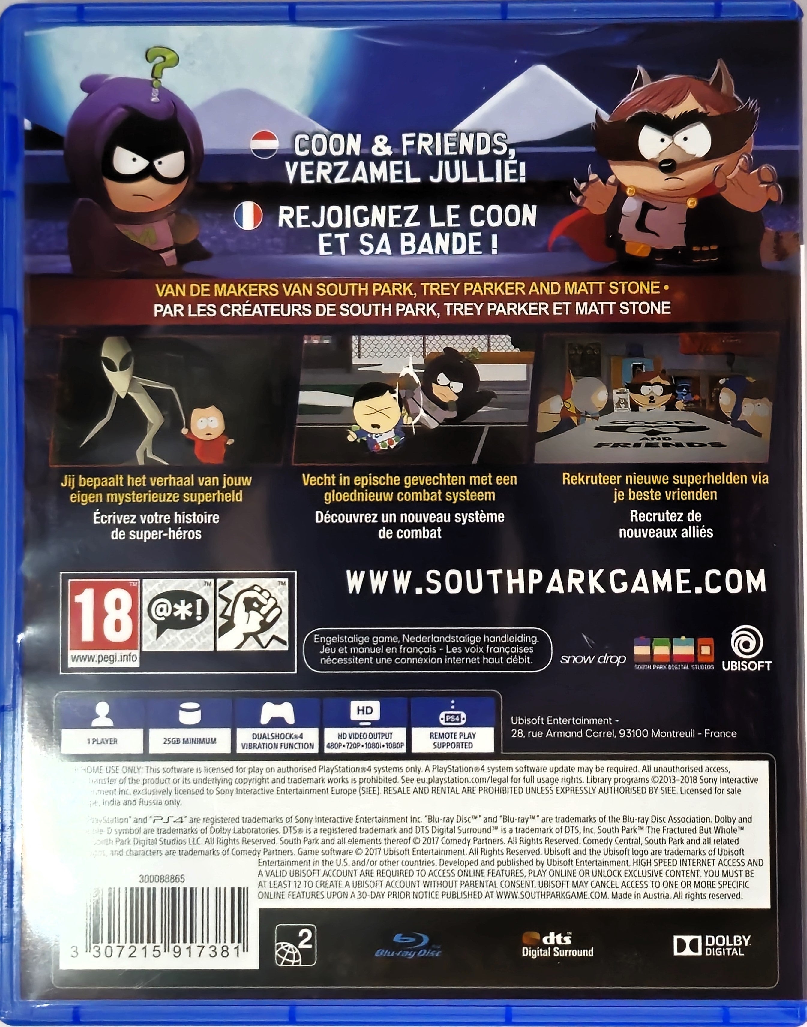 PS4 South Park The Fractured But Whole