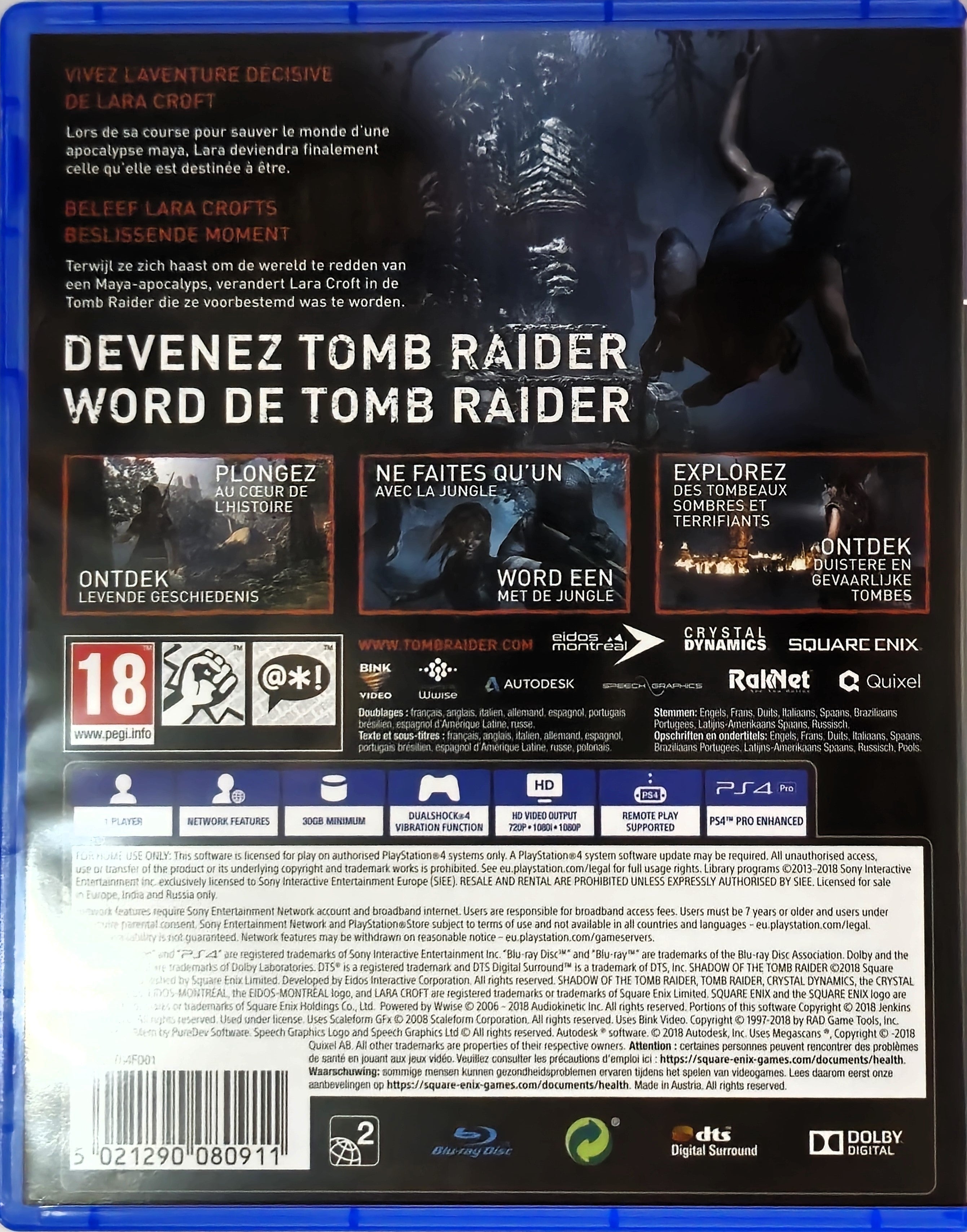 PS4 Shadow of The Tomb Raider