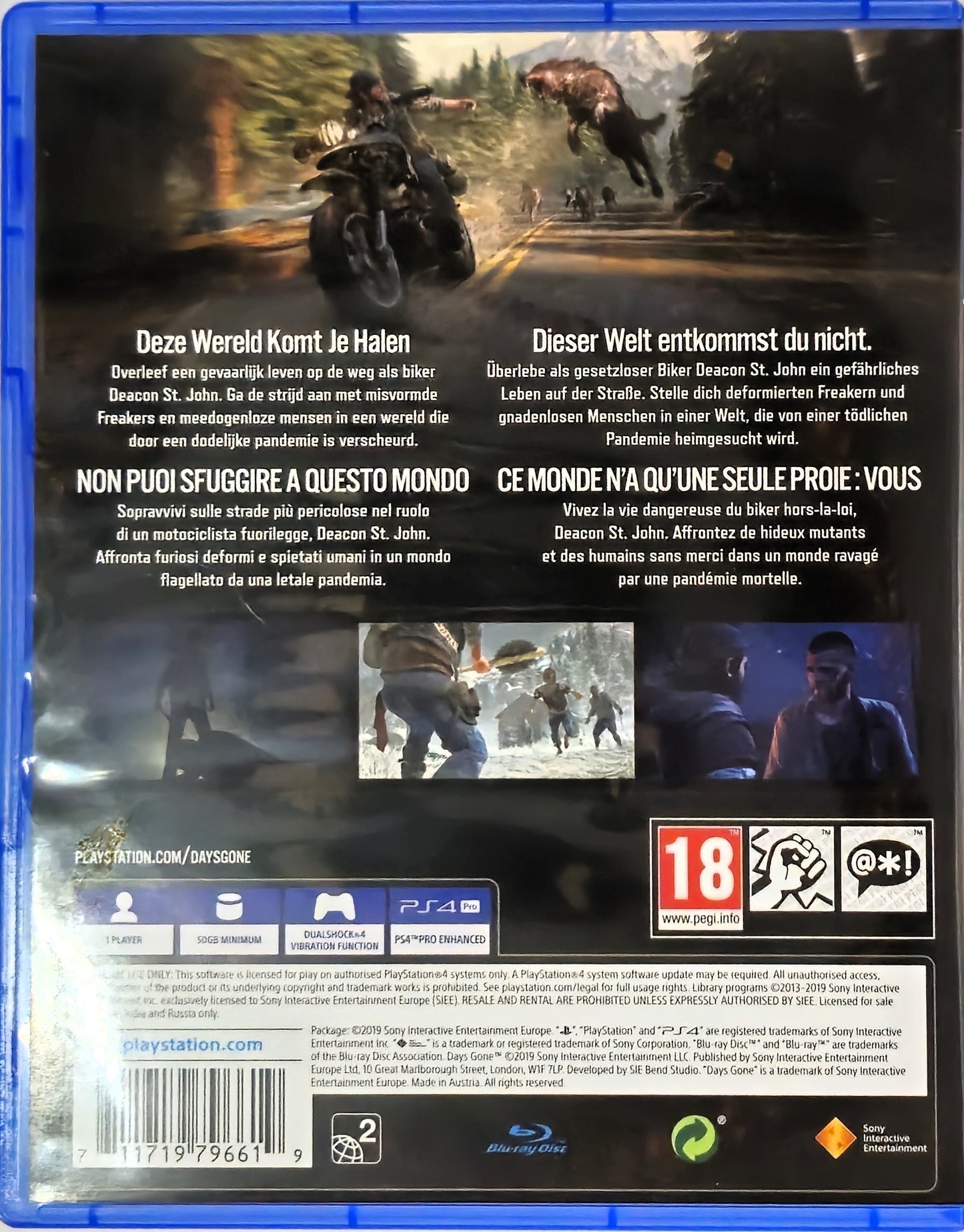 PS4 Days Gone