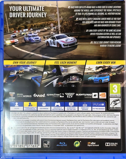 PS4 Project Cars 3