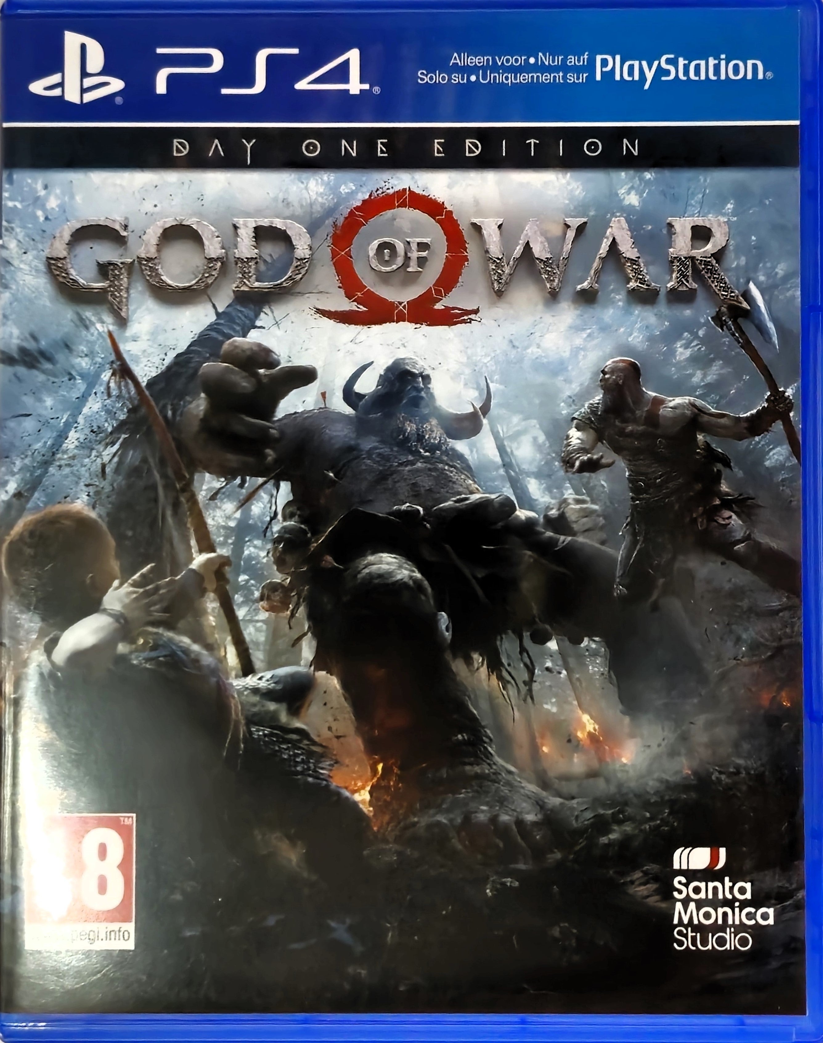 PS4 God of War Day One Edition