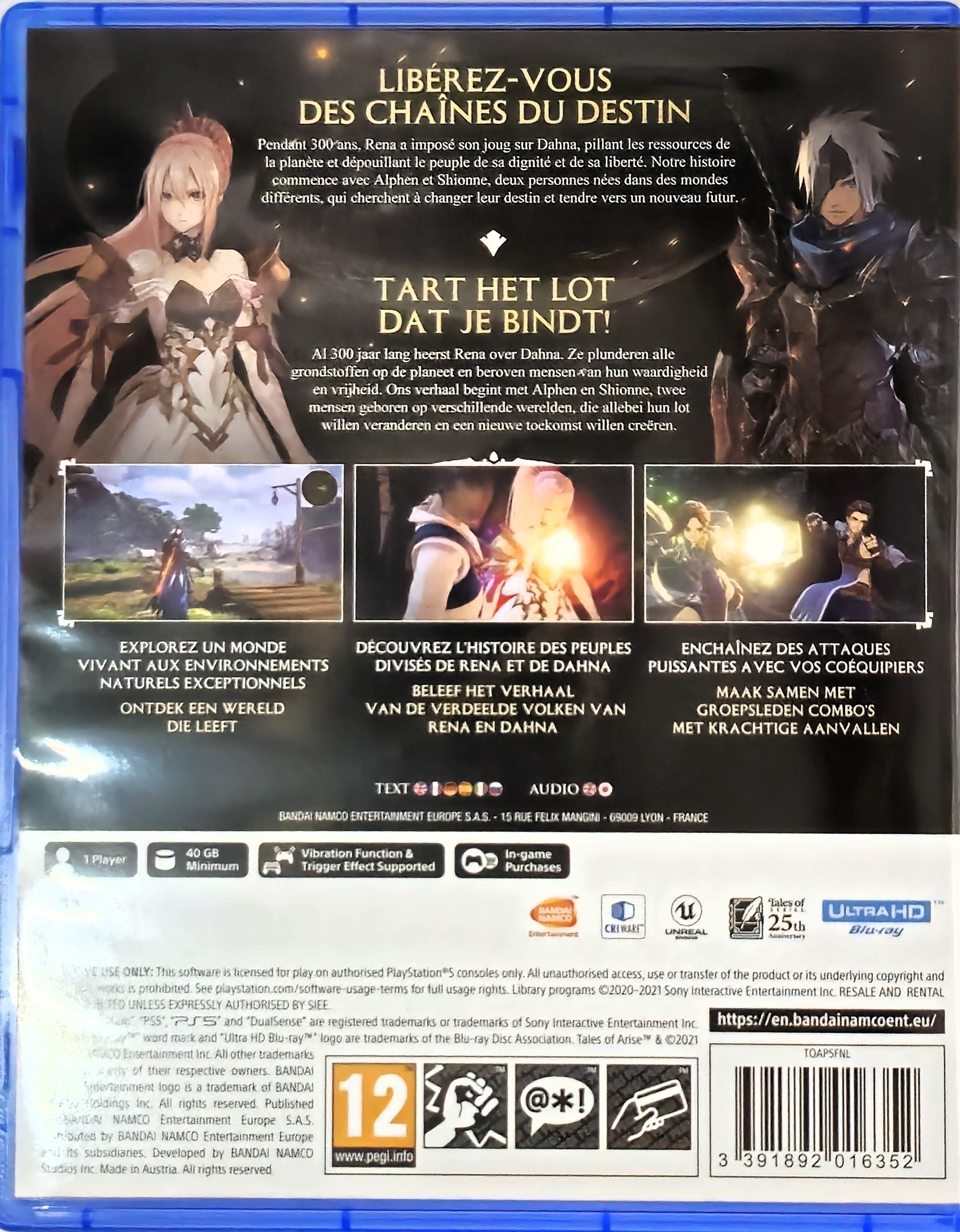 PS5 Tales of Arise