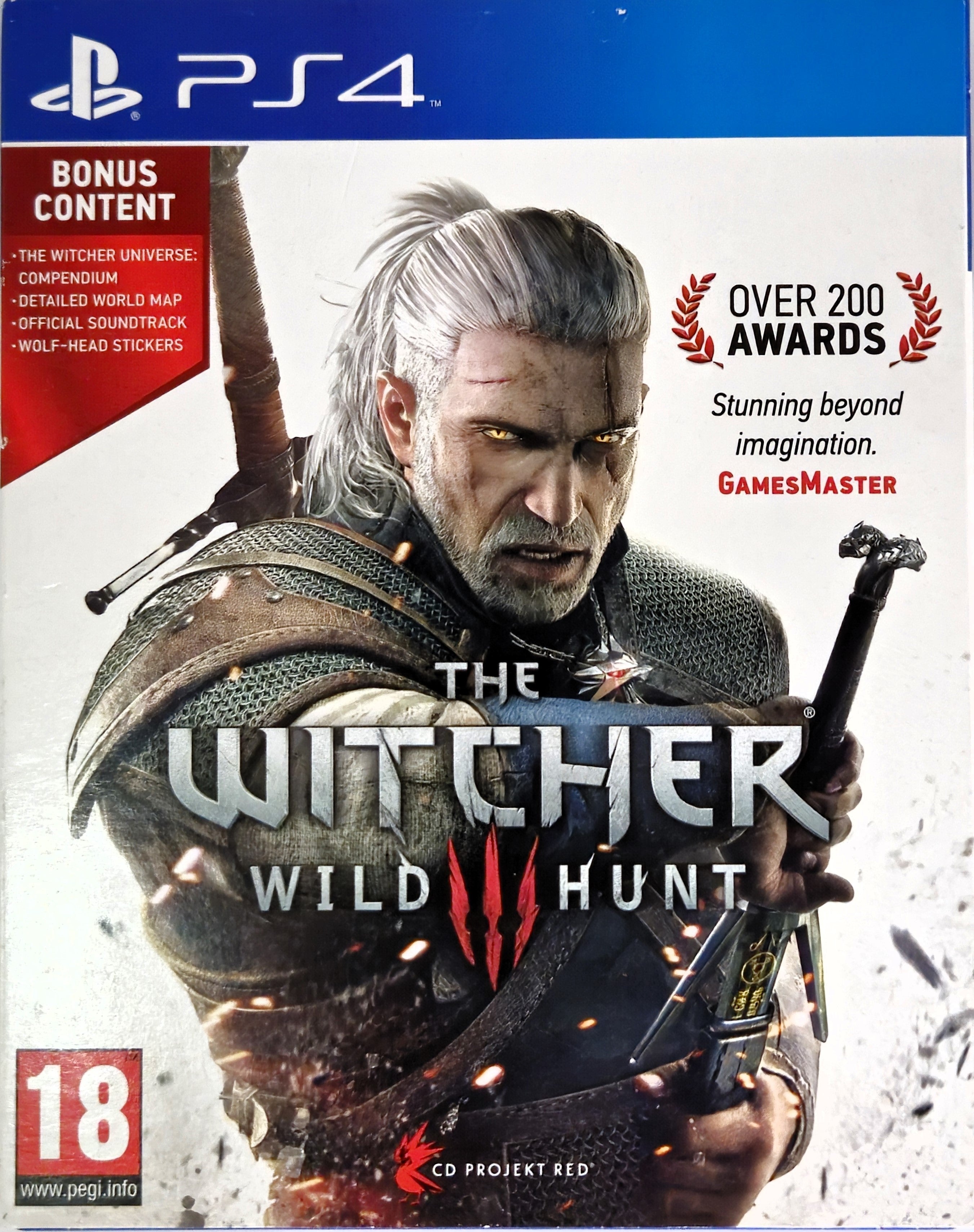 PS4 The Witcher Wild Hunt