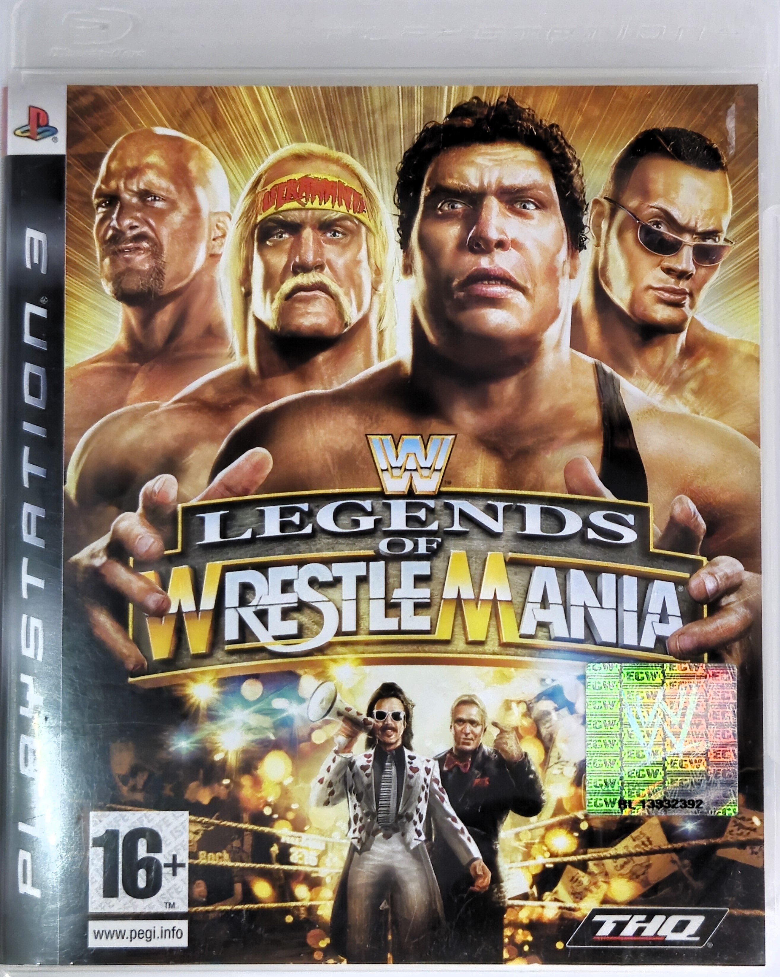 PS3 WWE Legends of Wrestlemania