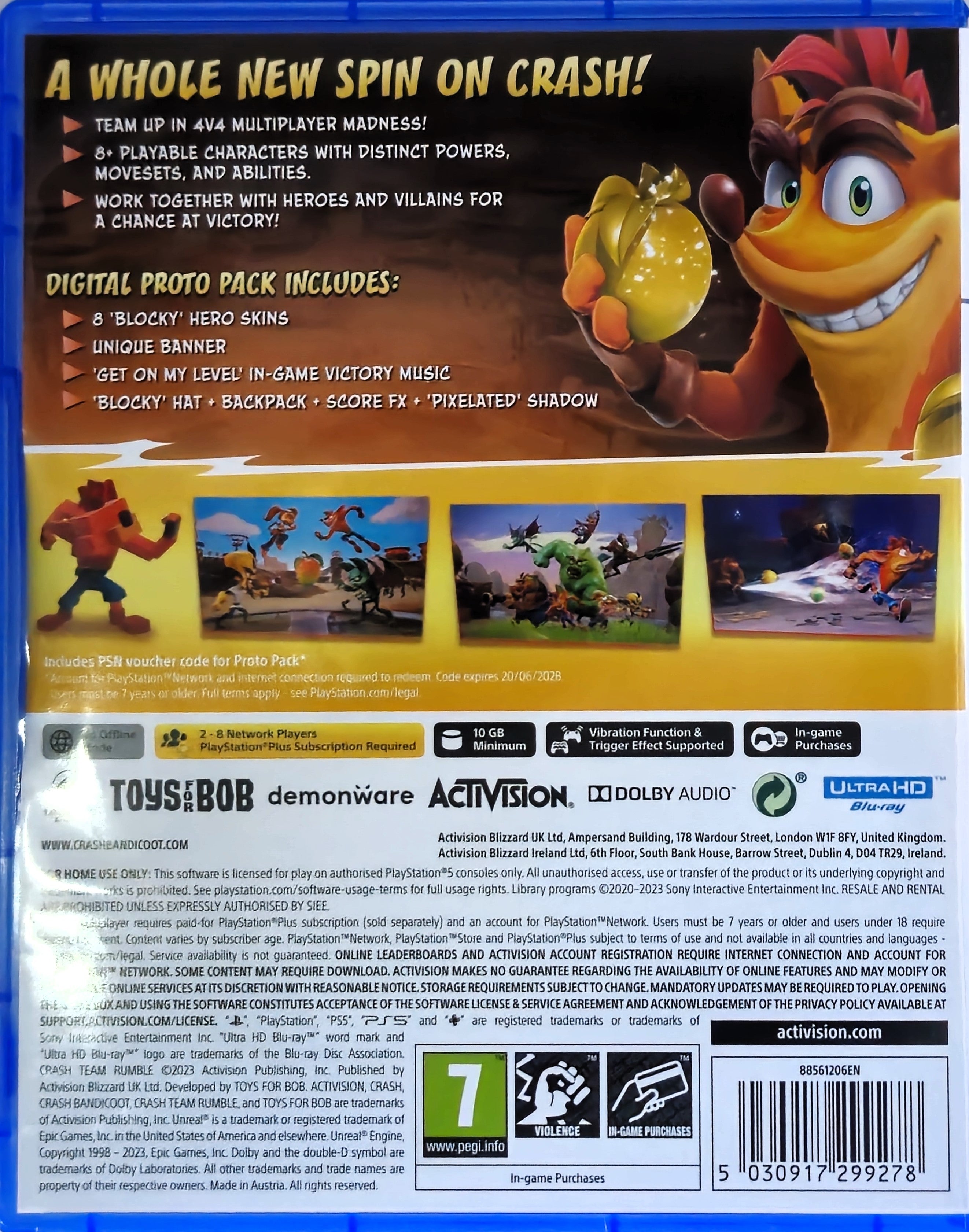 PS5 Crash Team Rumble DeLuxe Edition