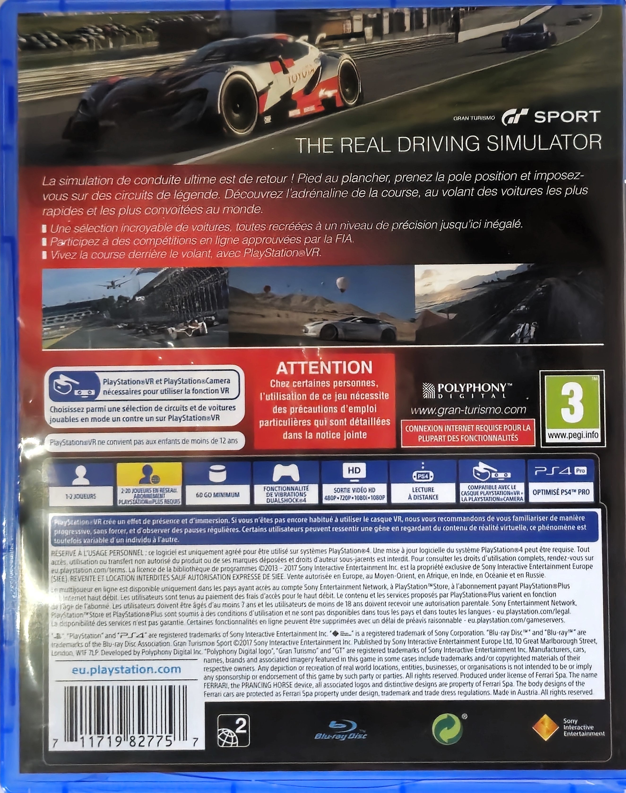 PS4 Gran Turismo Sport