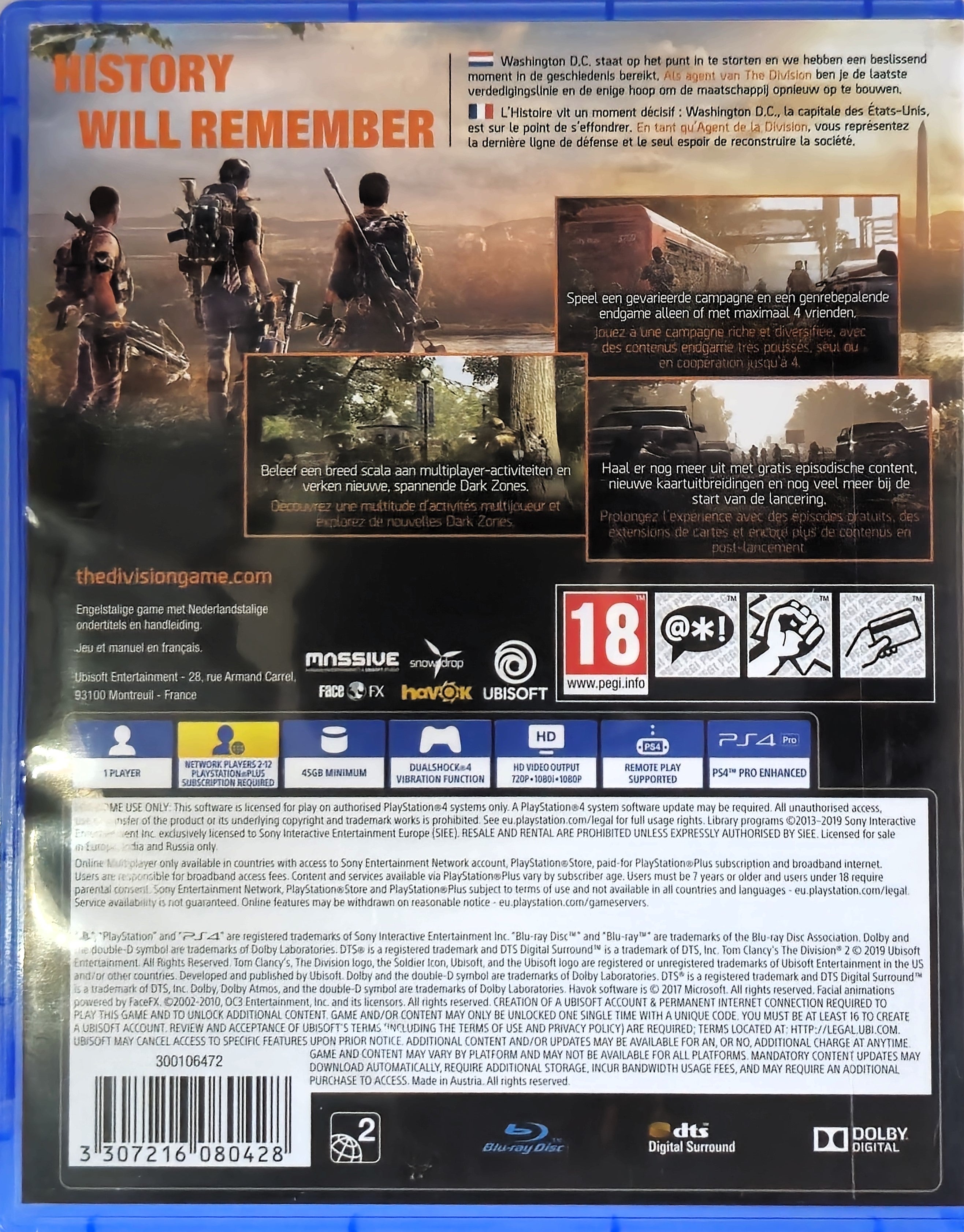 PS4 The Division 2