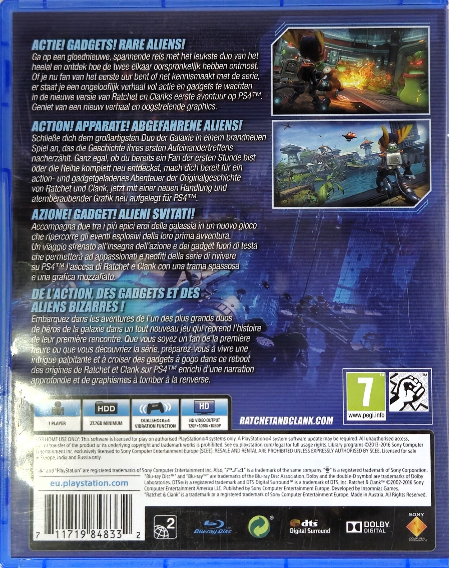 PS4 Ratchet &amp; Clank
