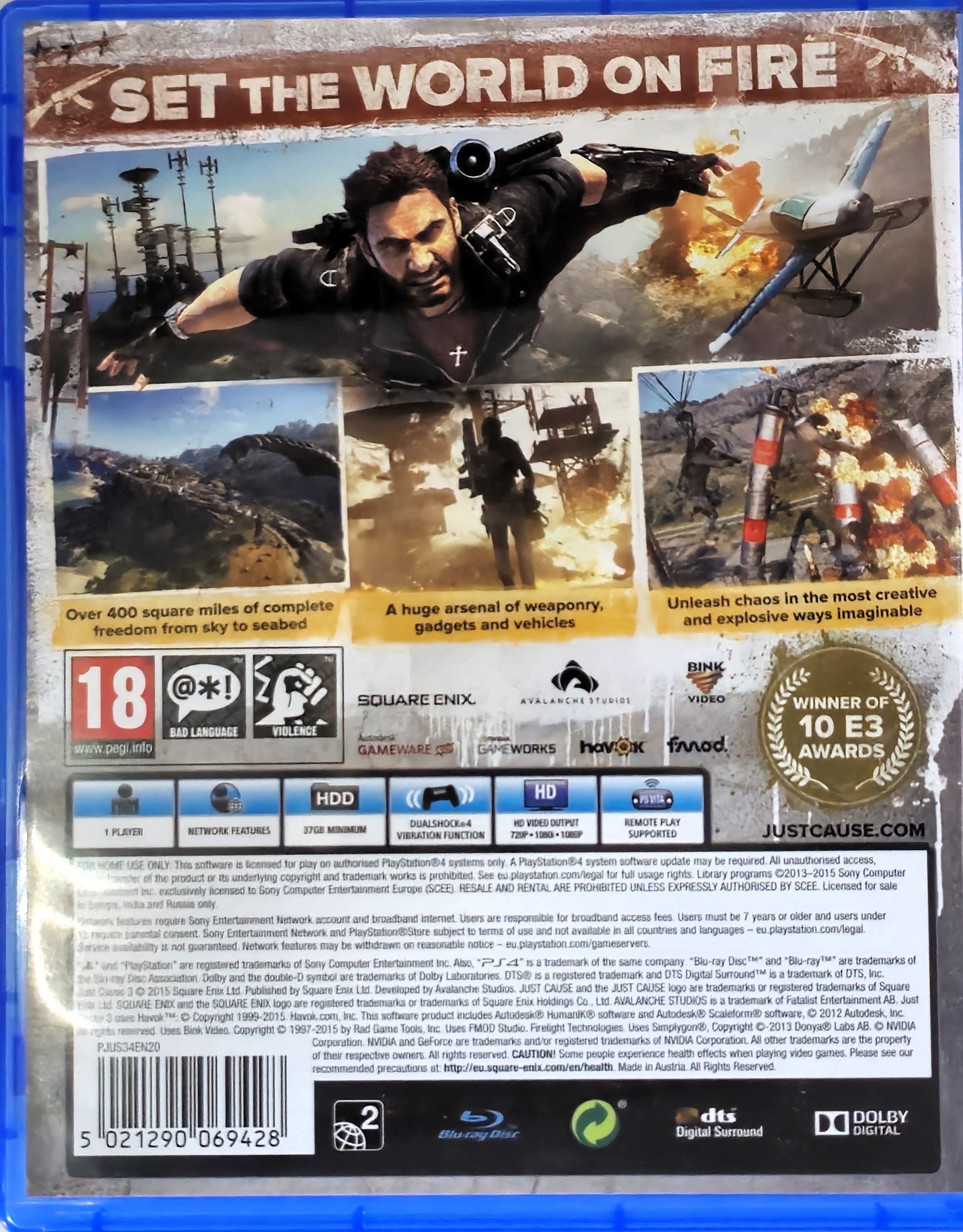 PS4 Just Cause 3