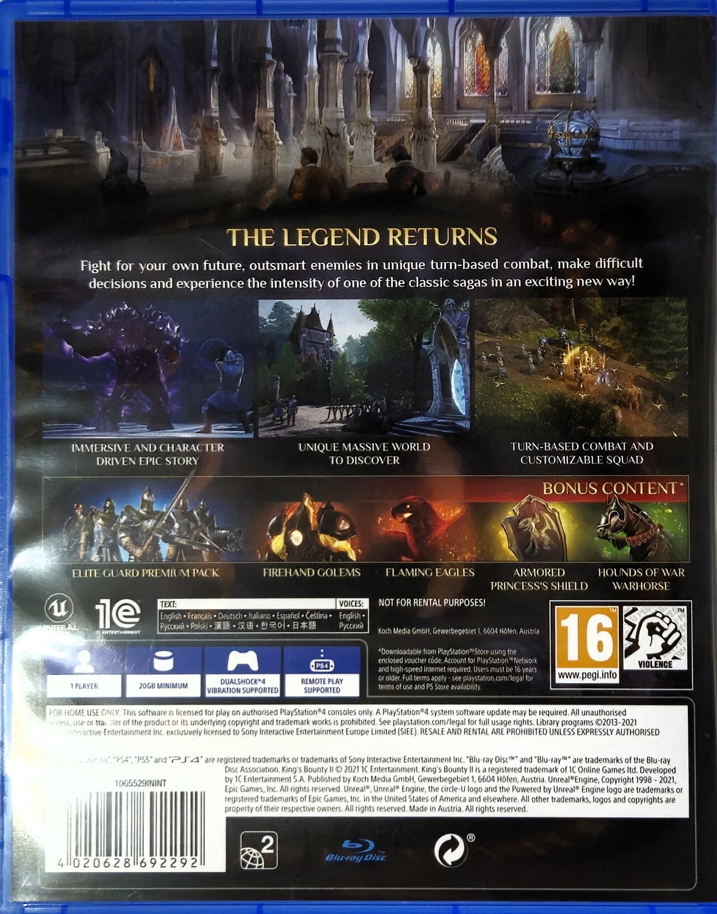 PS4 King's Bounty II Day One Edition