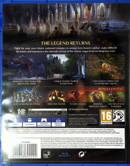 PS4 King's Bounty II Day One Edition