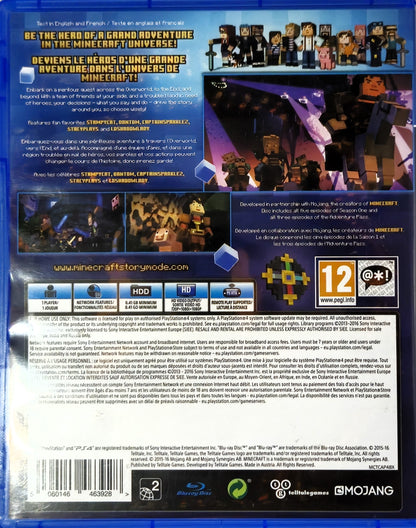 PS4 Minecraft Storymode The Complete Adventure