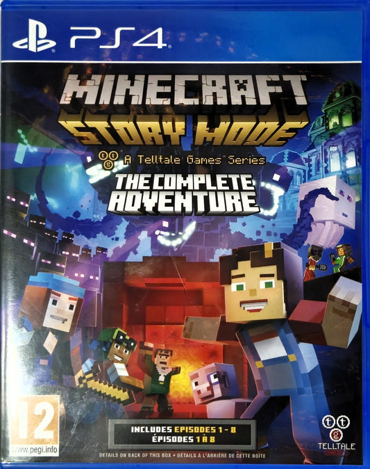 PS4 Minecraft Storymode The Complete Adventure
