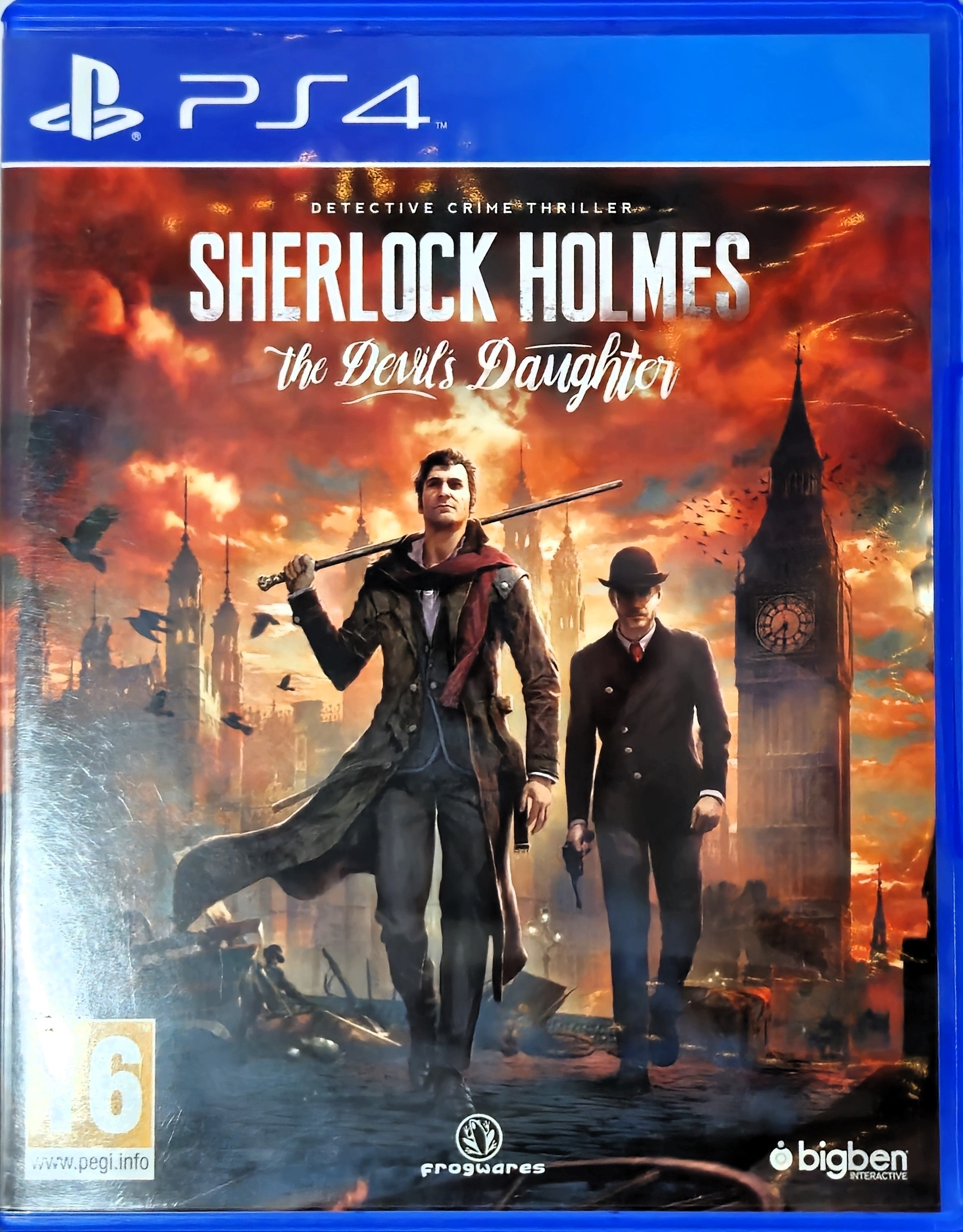 PS4 Sherlock Holmes The Devil's Daughter