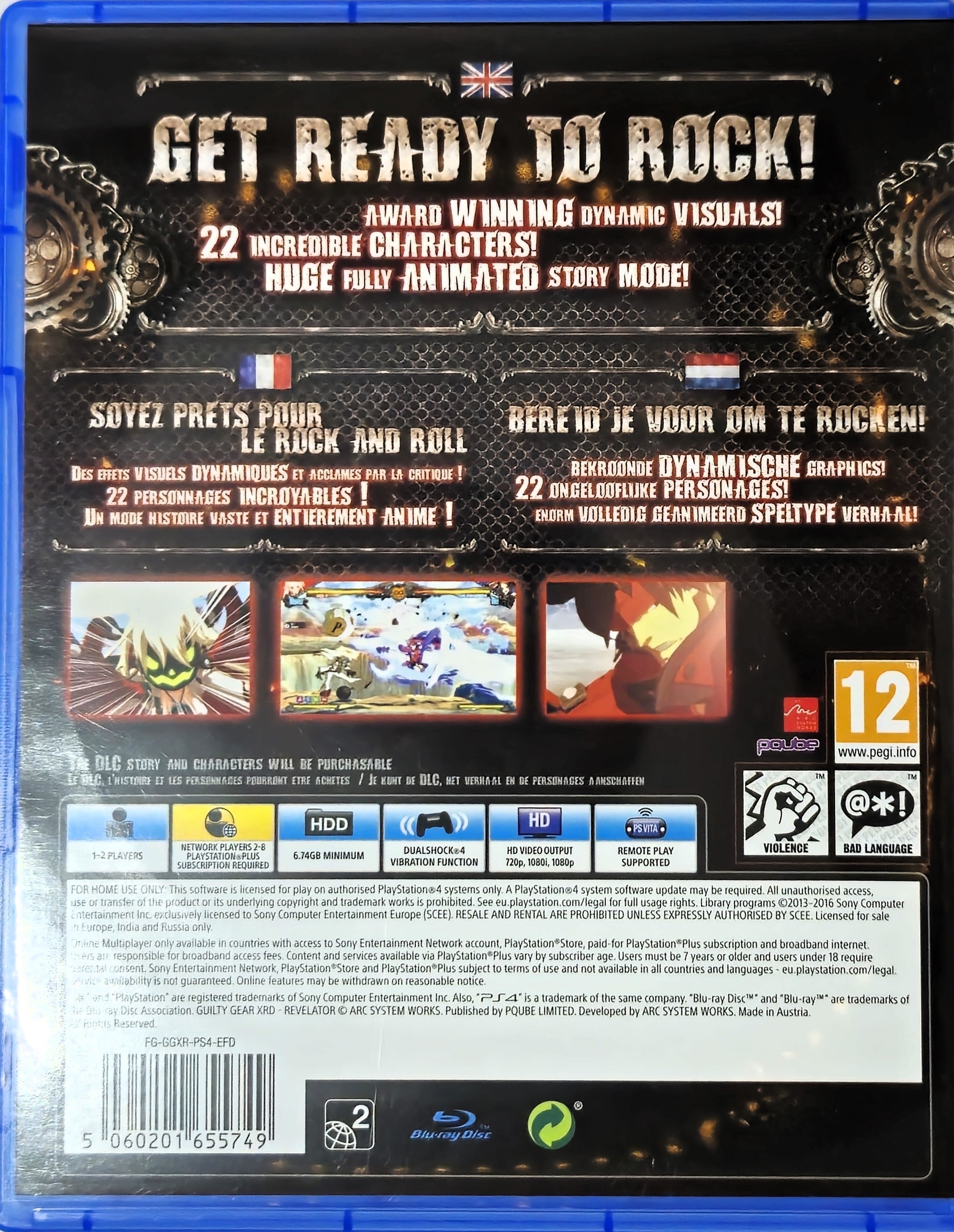 PS4 Guilty Gear Xrd Revelator