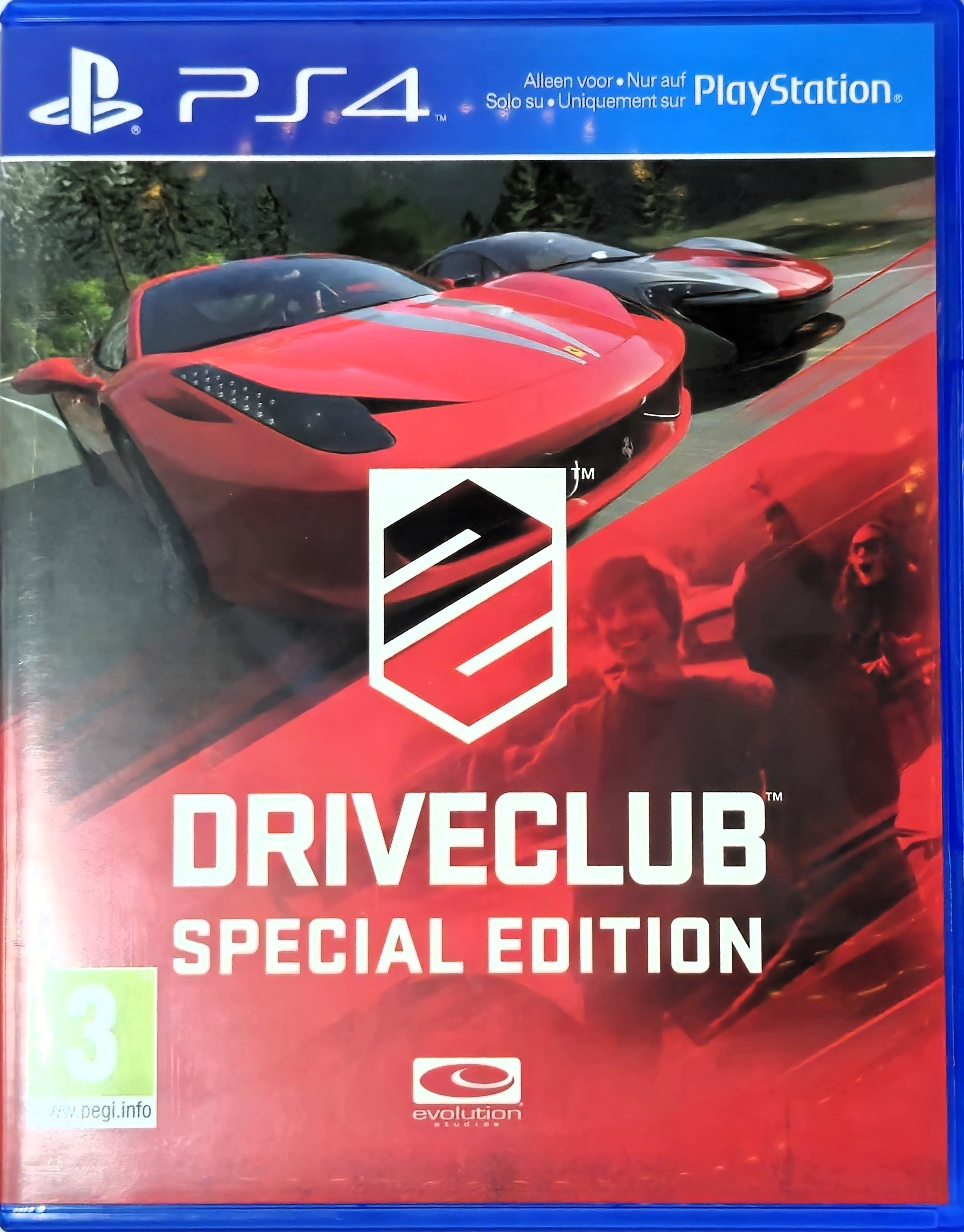 PS4 Driveclub Special Edition