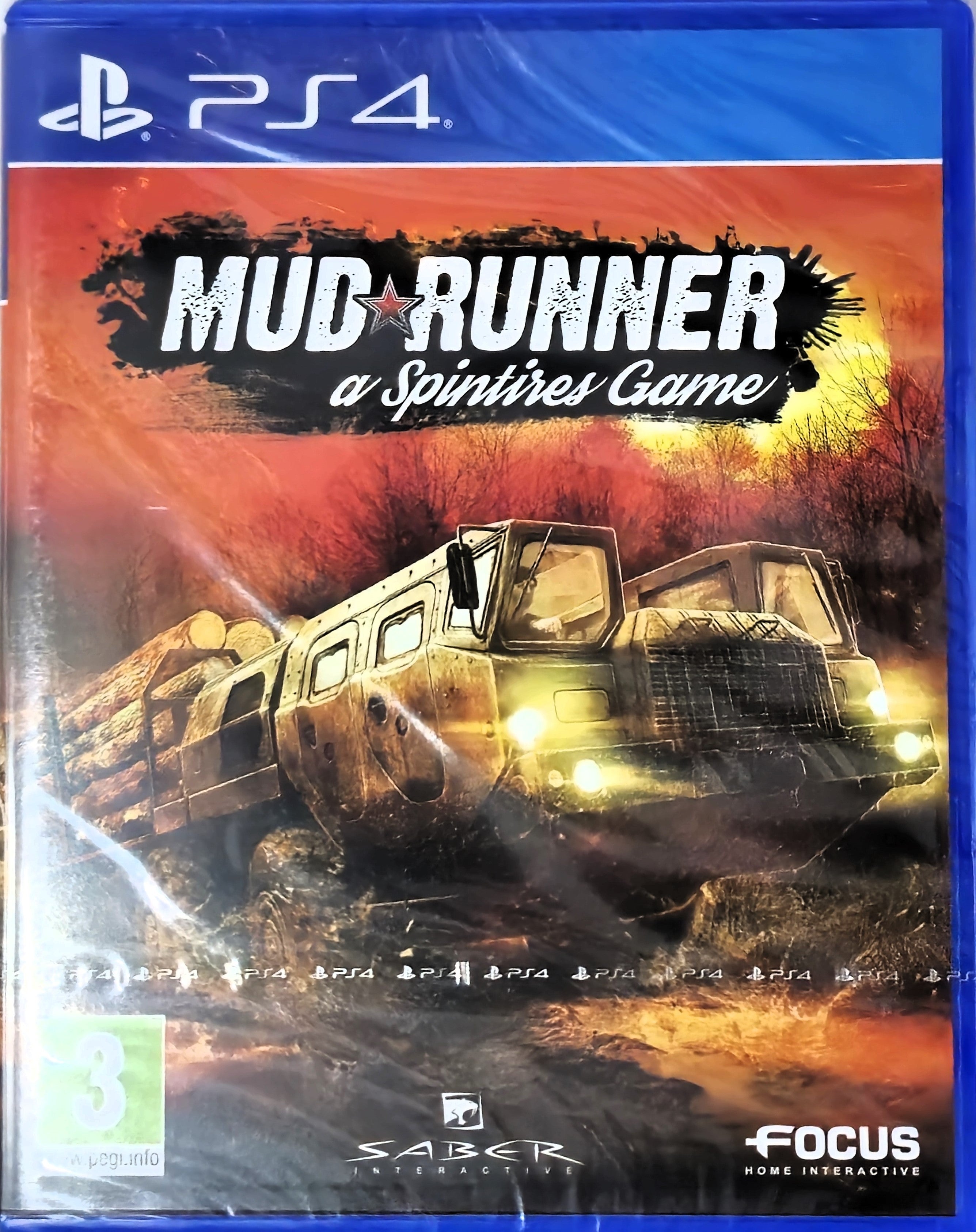 PS4 Mud Runner A Spintires Game (NIEUW)