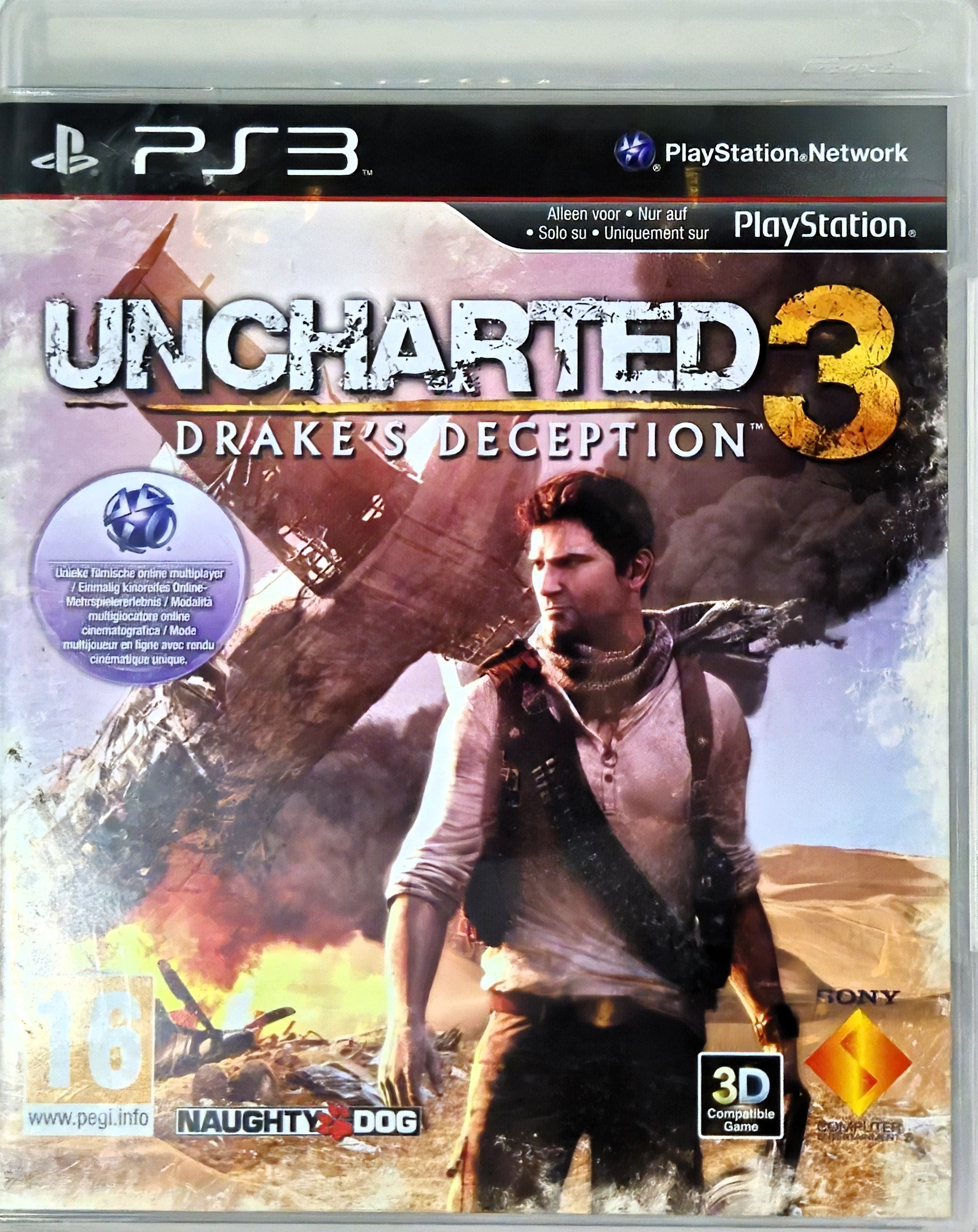 PS3 Uncharted 3 Drake's Deception