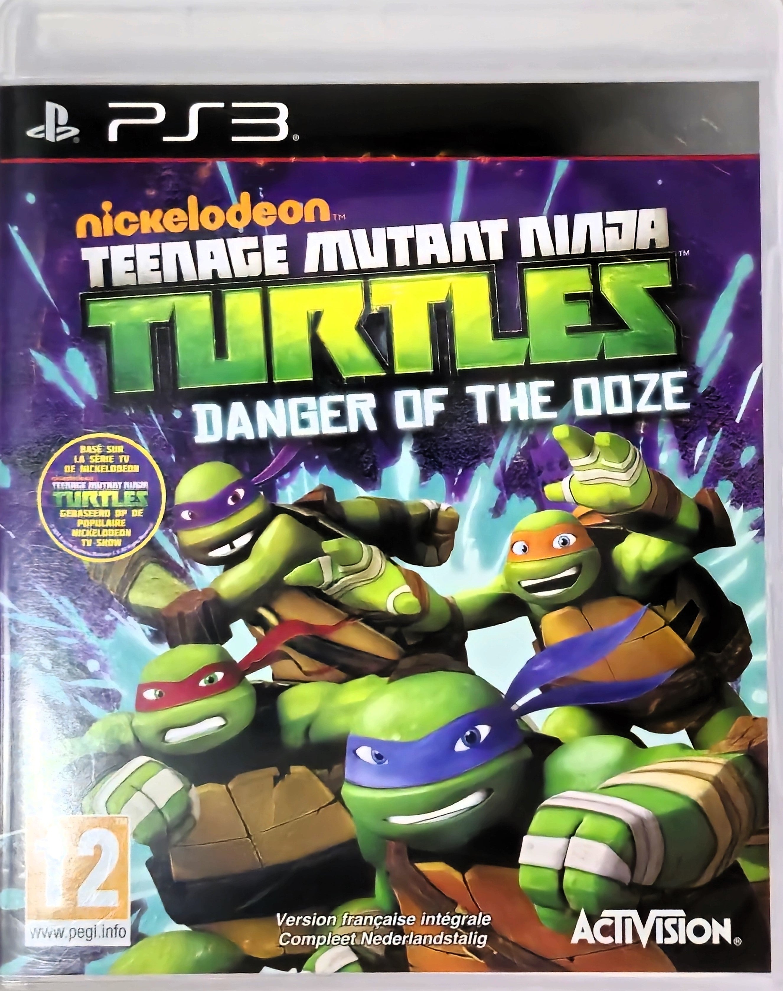 PS3 Teenage Mutant Ninja Turtles Danger of The Ooze