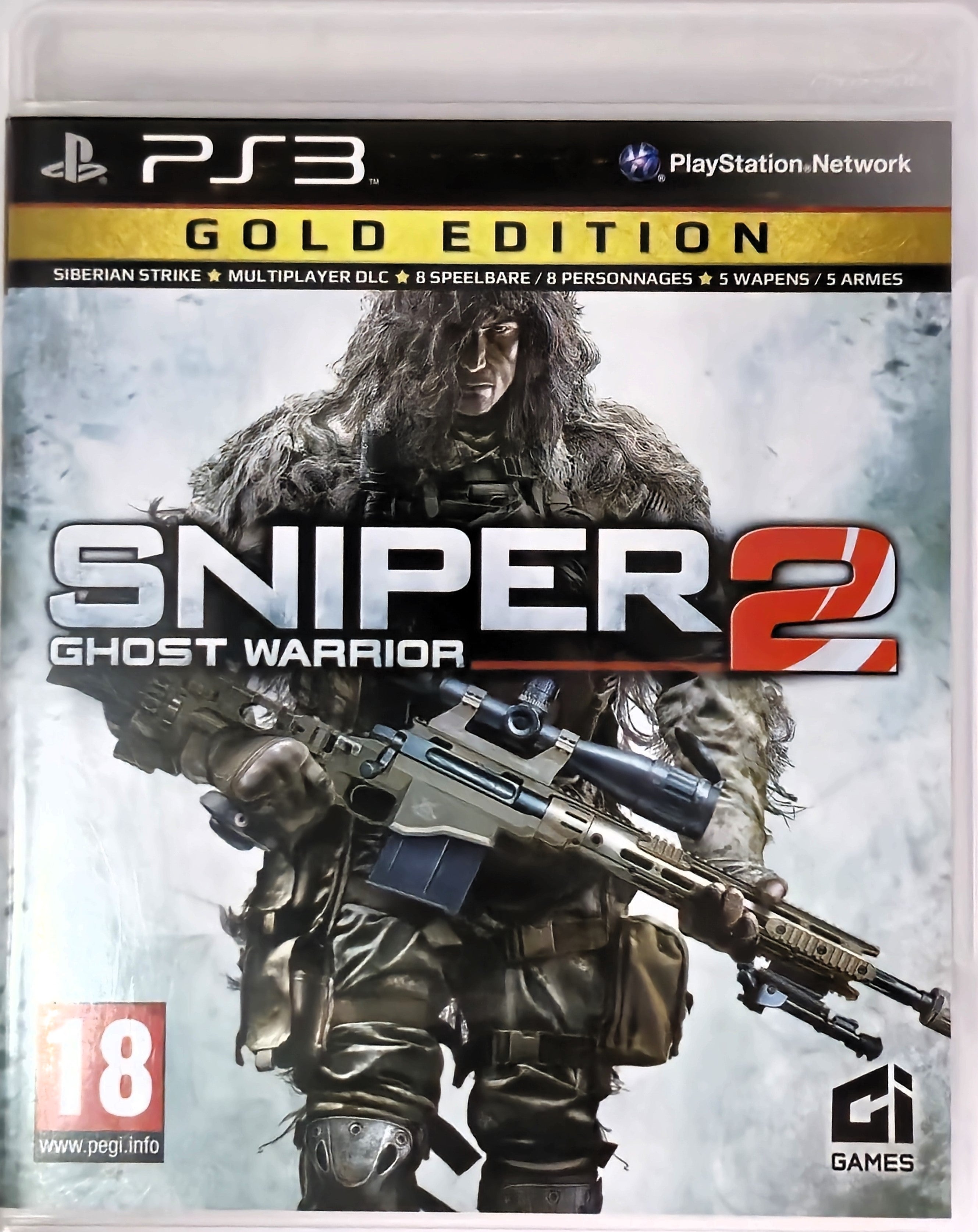 PS3 Sniper Ghost Warrior 2 Gold Edition