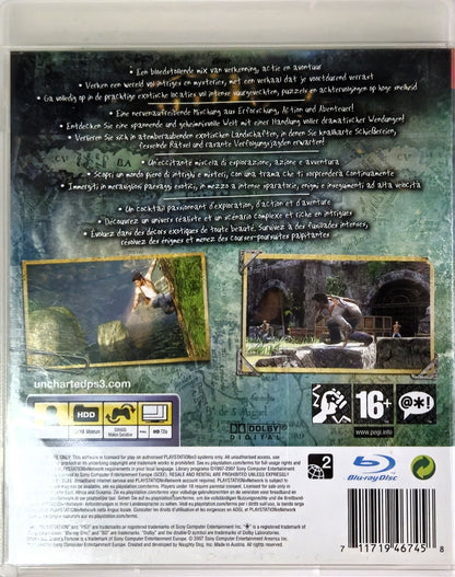 PS3 Uncharted Drake's Fortune