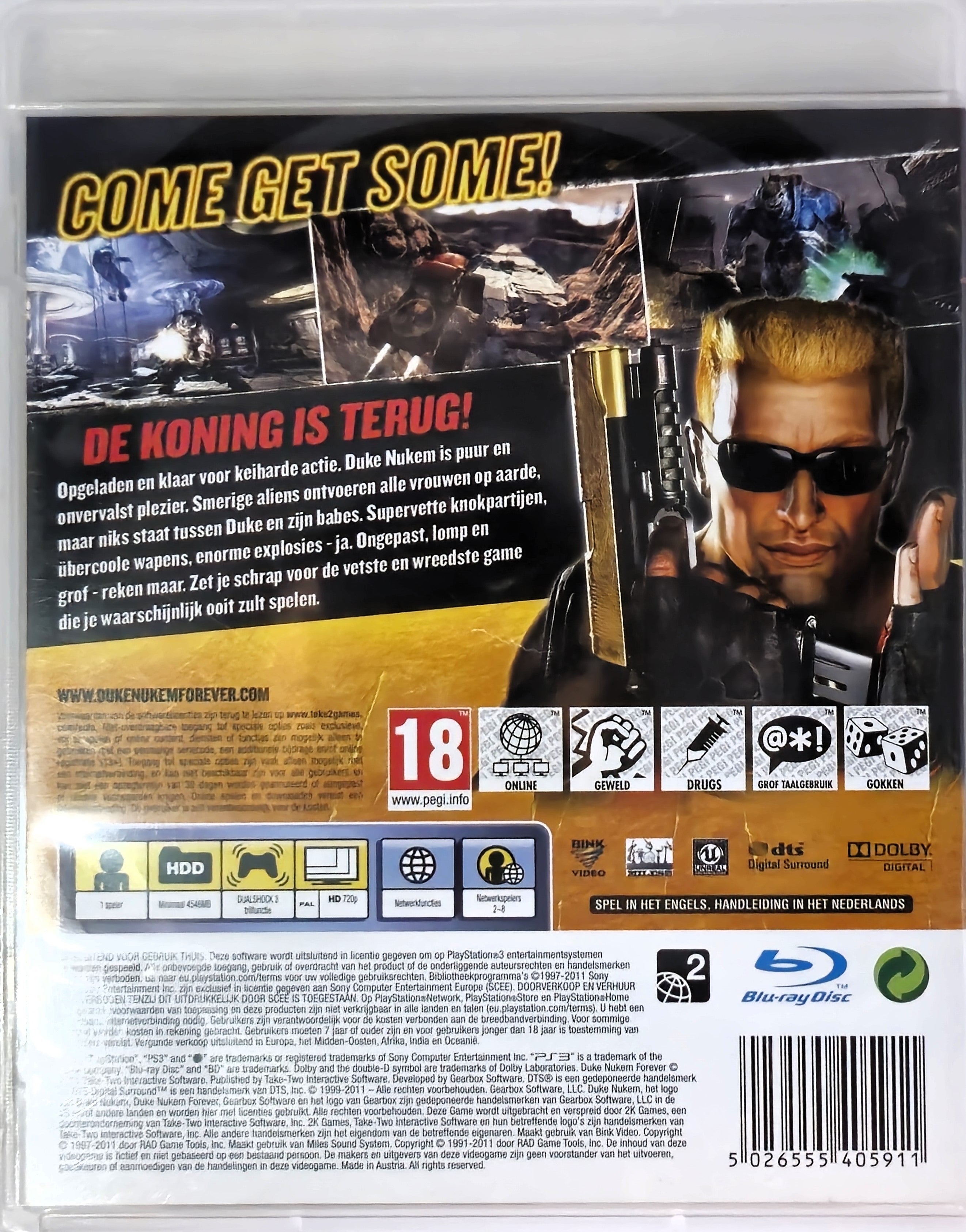 PS3 Duke Nukem Forever