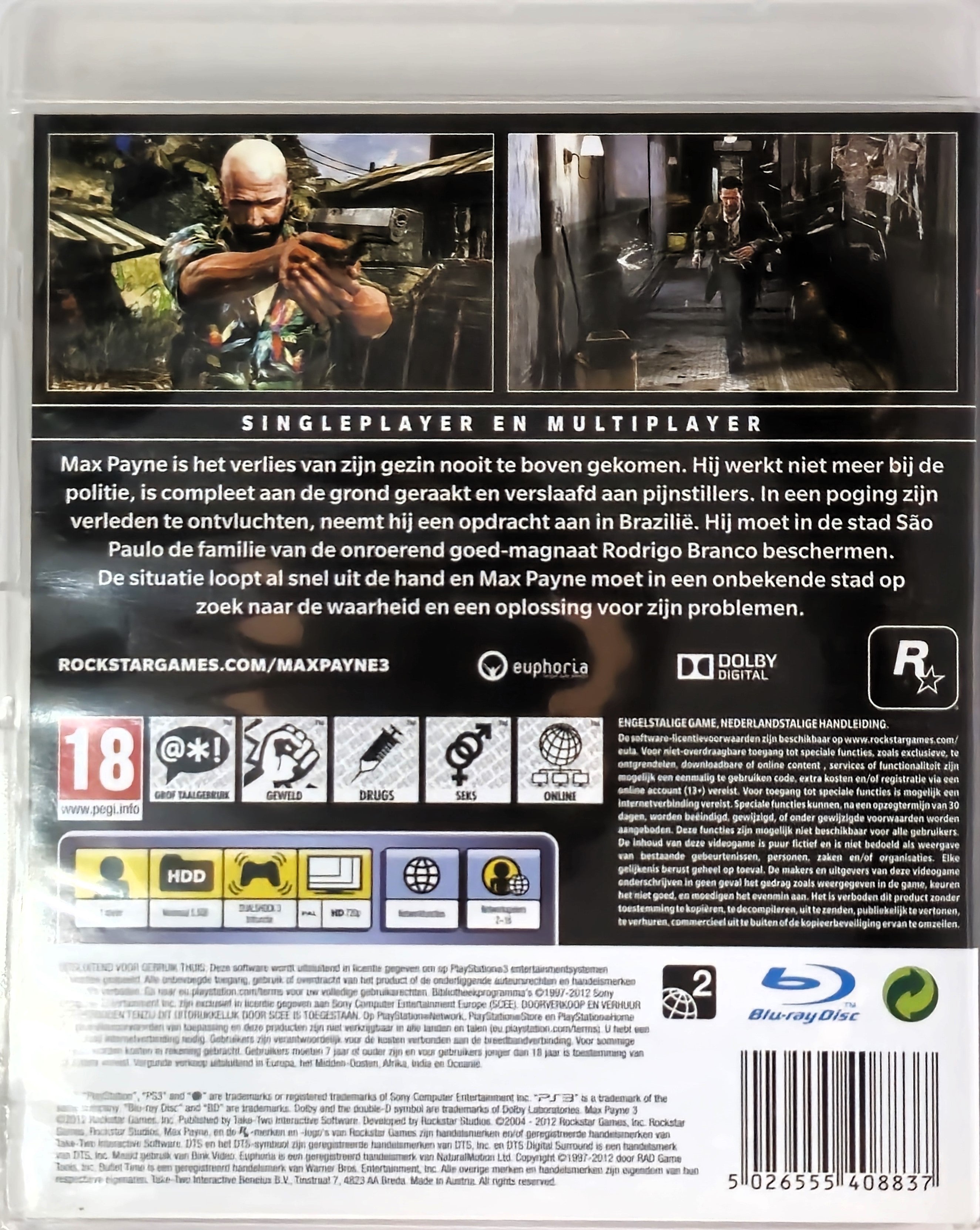 PS3 Max Payne 3