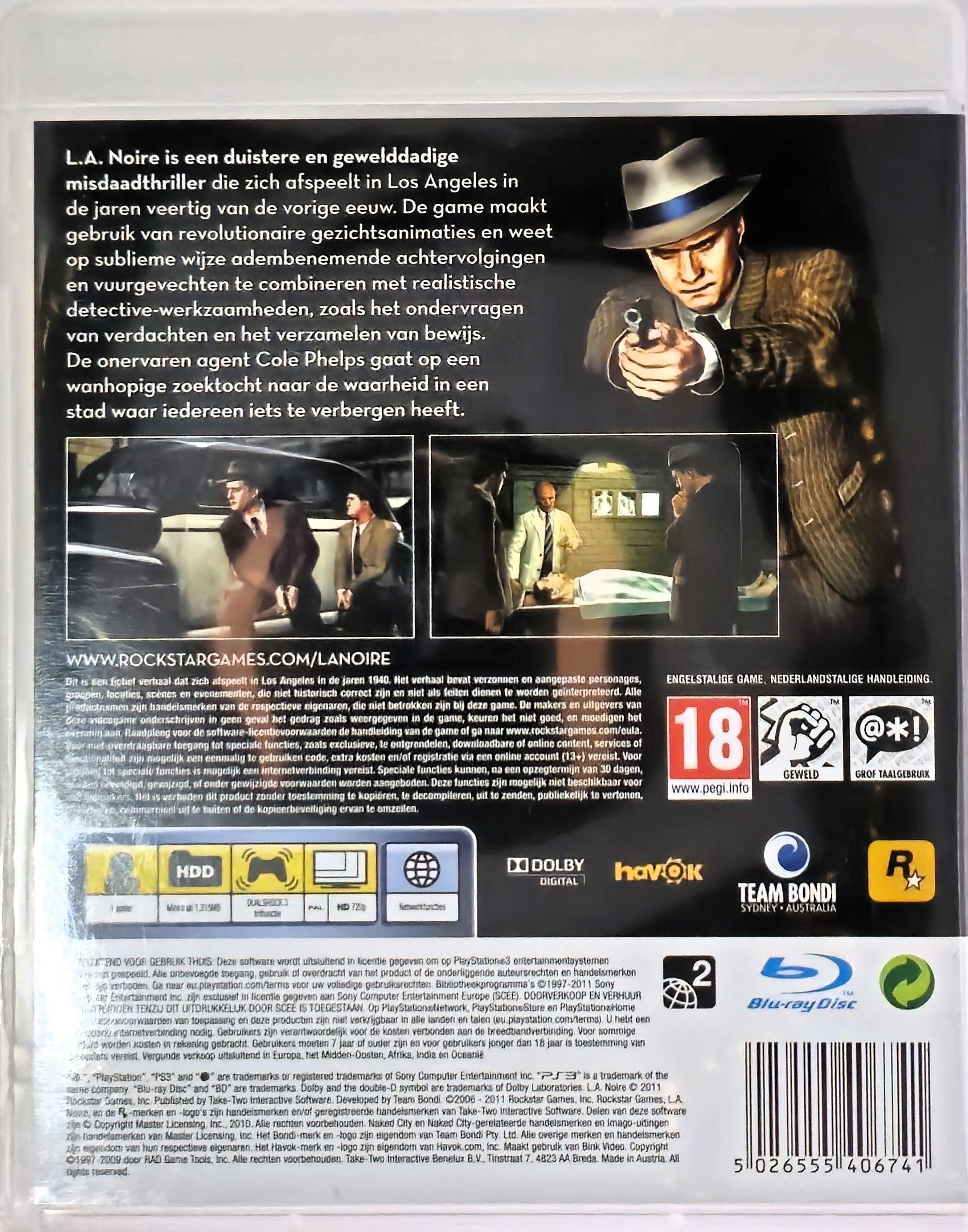 PS3 L.A. Noire