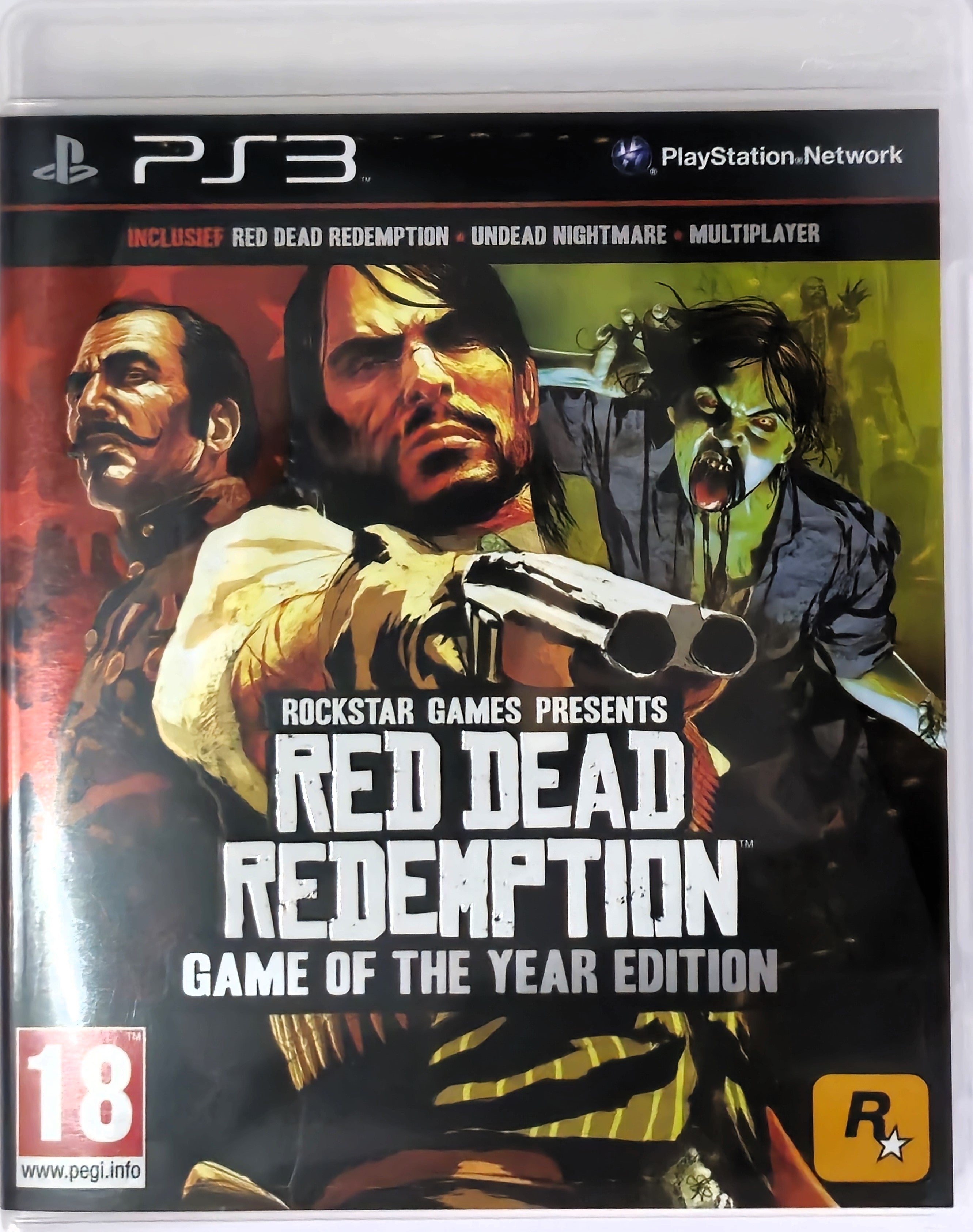 PS3 Red Dead Redemption Game of The Year Edition