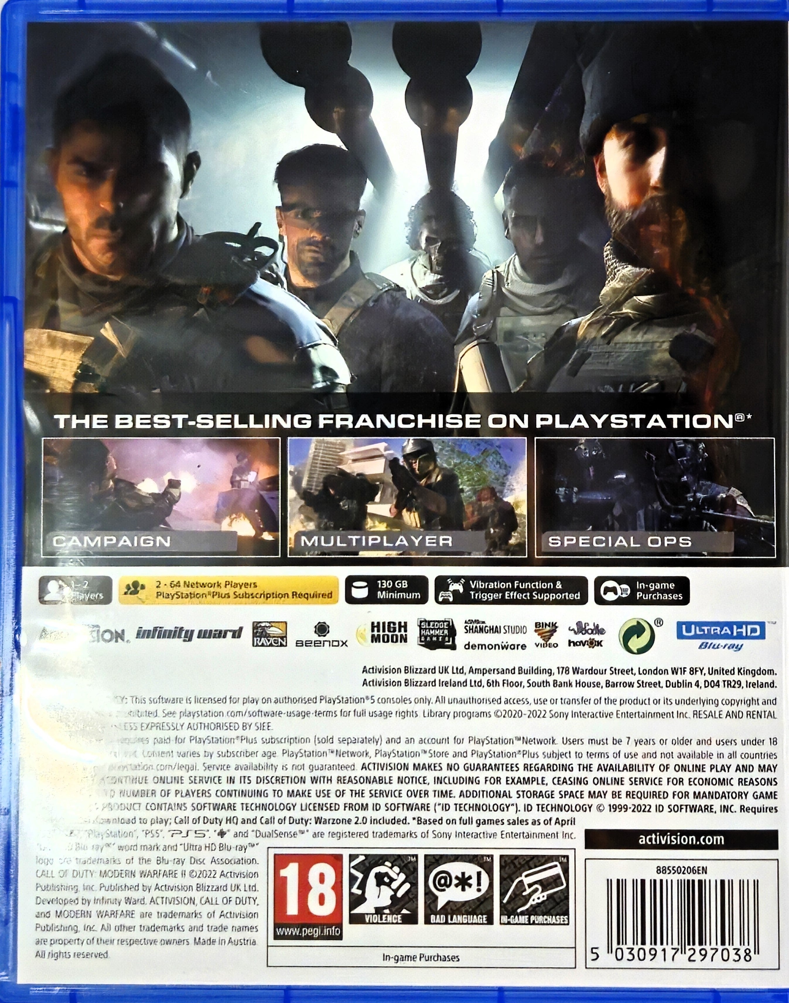 PS5 Call of Duty Modern Warfare II