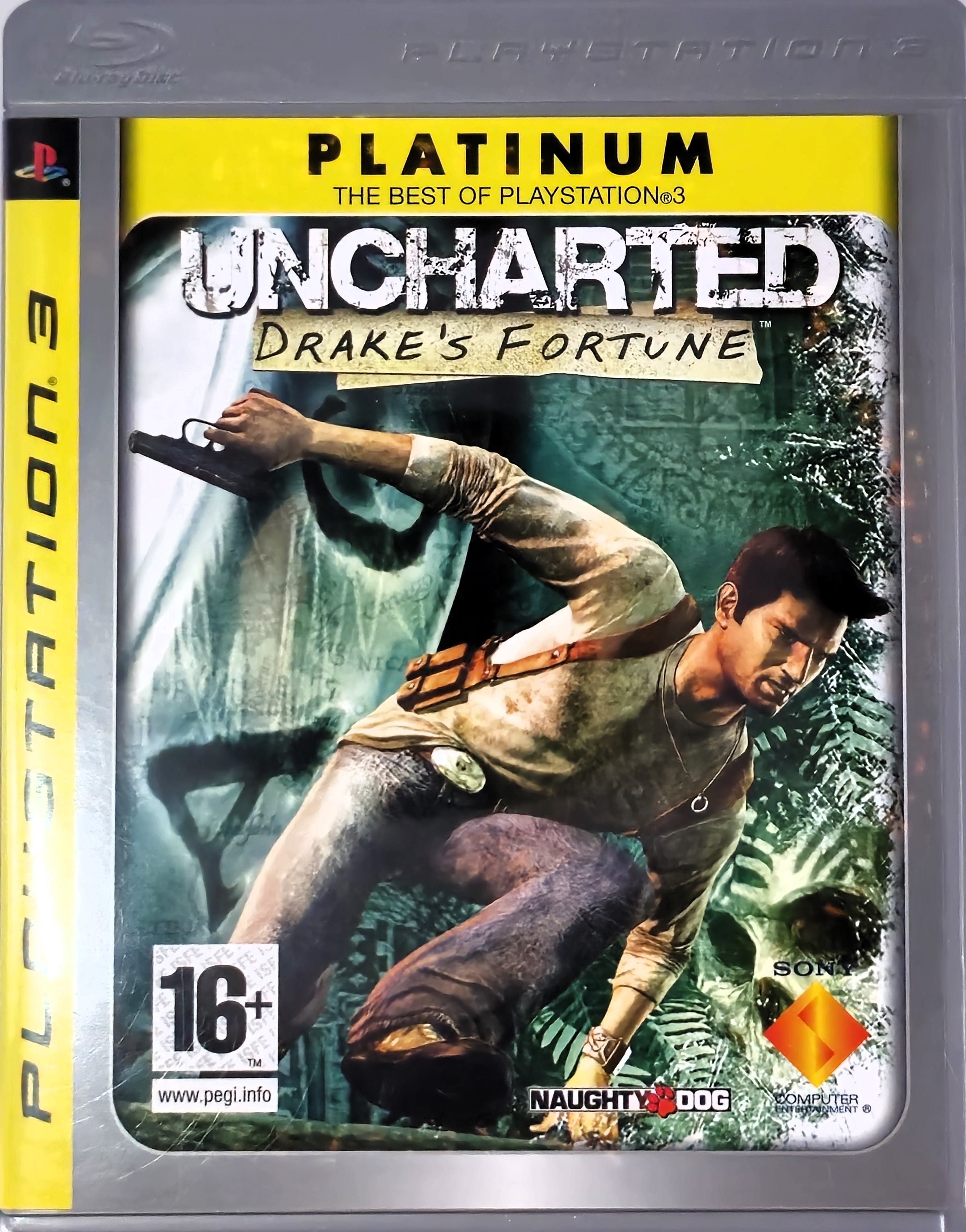 PS3 Uncharted Drake's Fortune (Platinum)