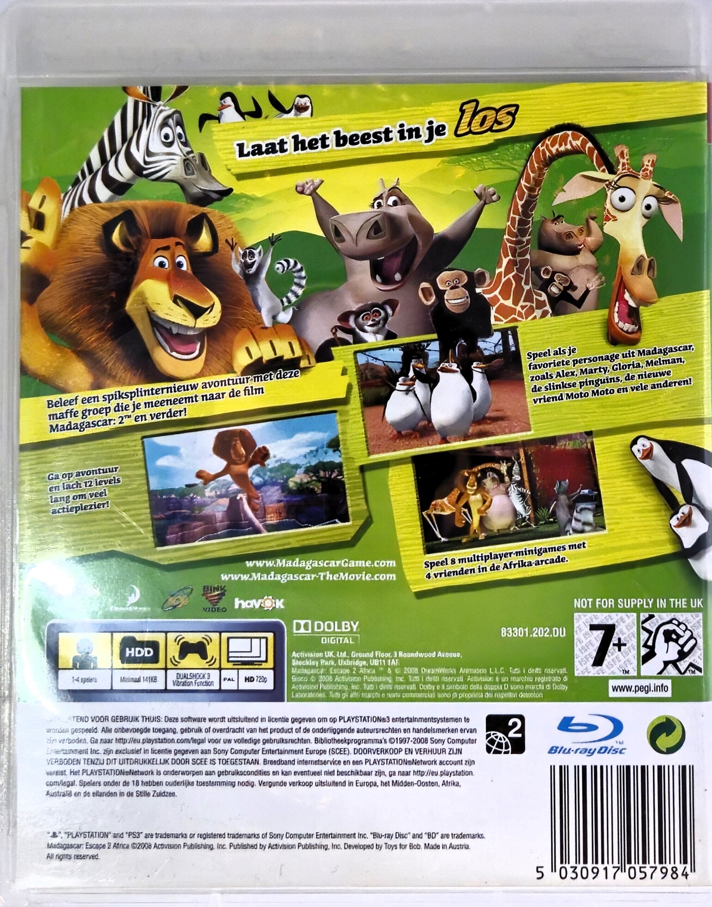 PS3 Madagascar 2