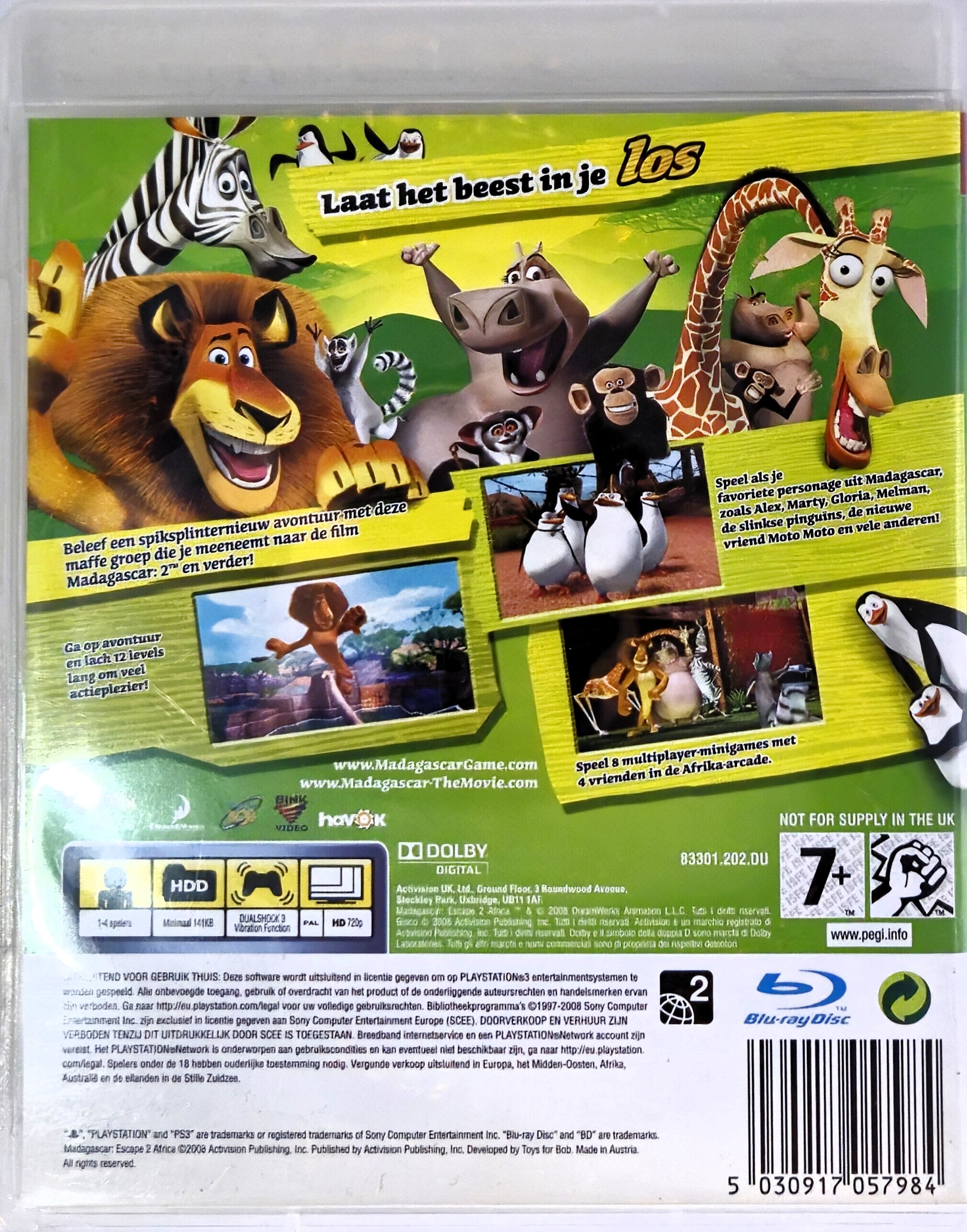 PS3 Madagascar 2