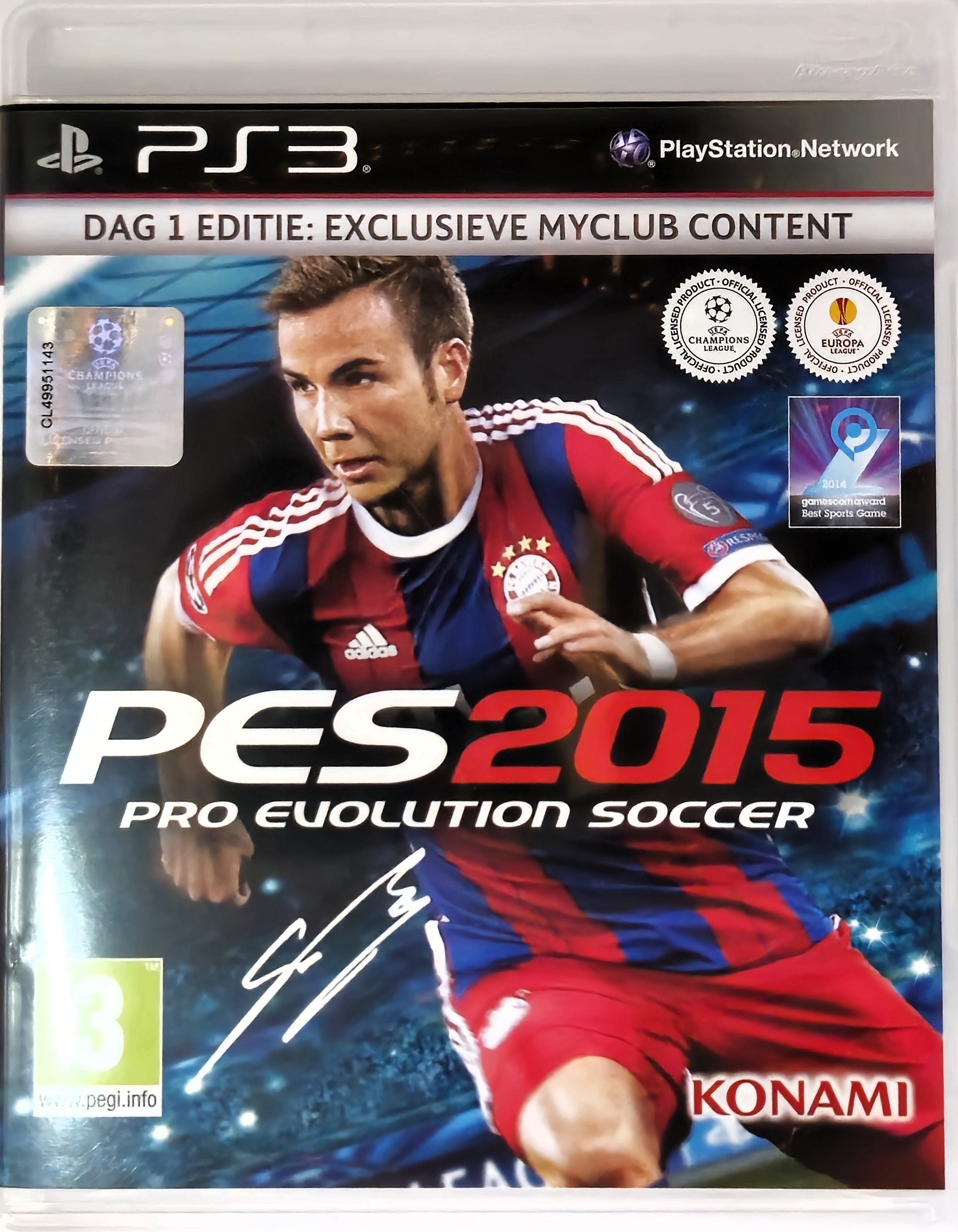 PS3 PES 2015